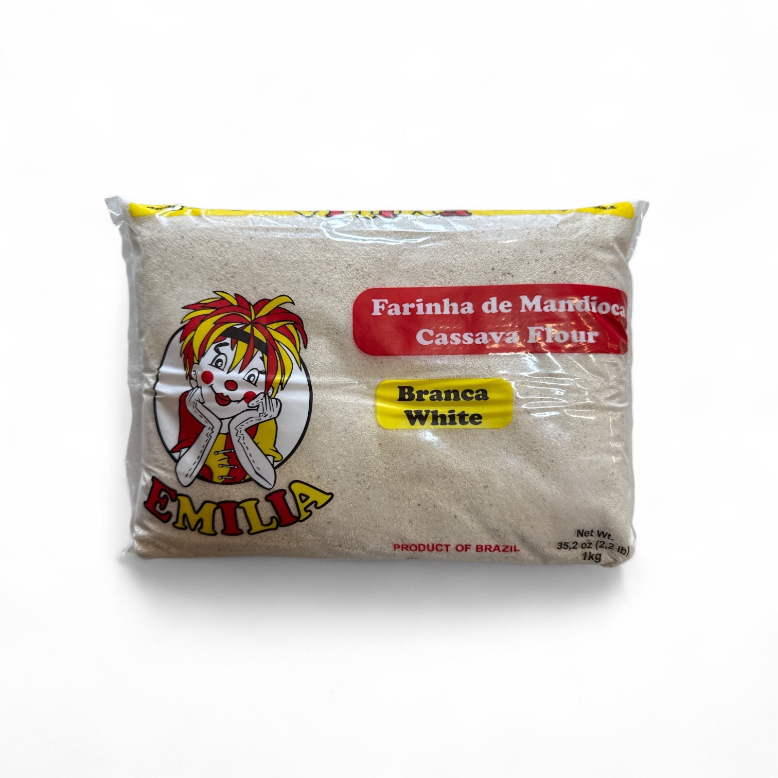 Emilia- Farinha de mandioca crua, 1 kg