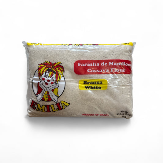Emilia- Farinha de mandioca crua, 1 kg