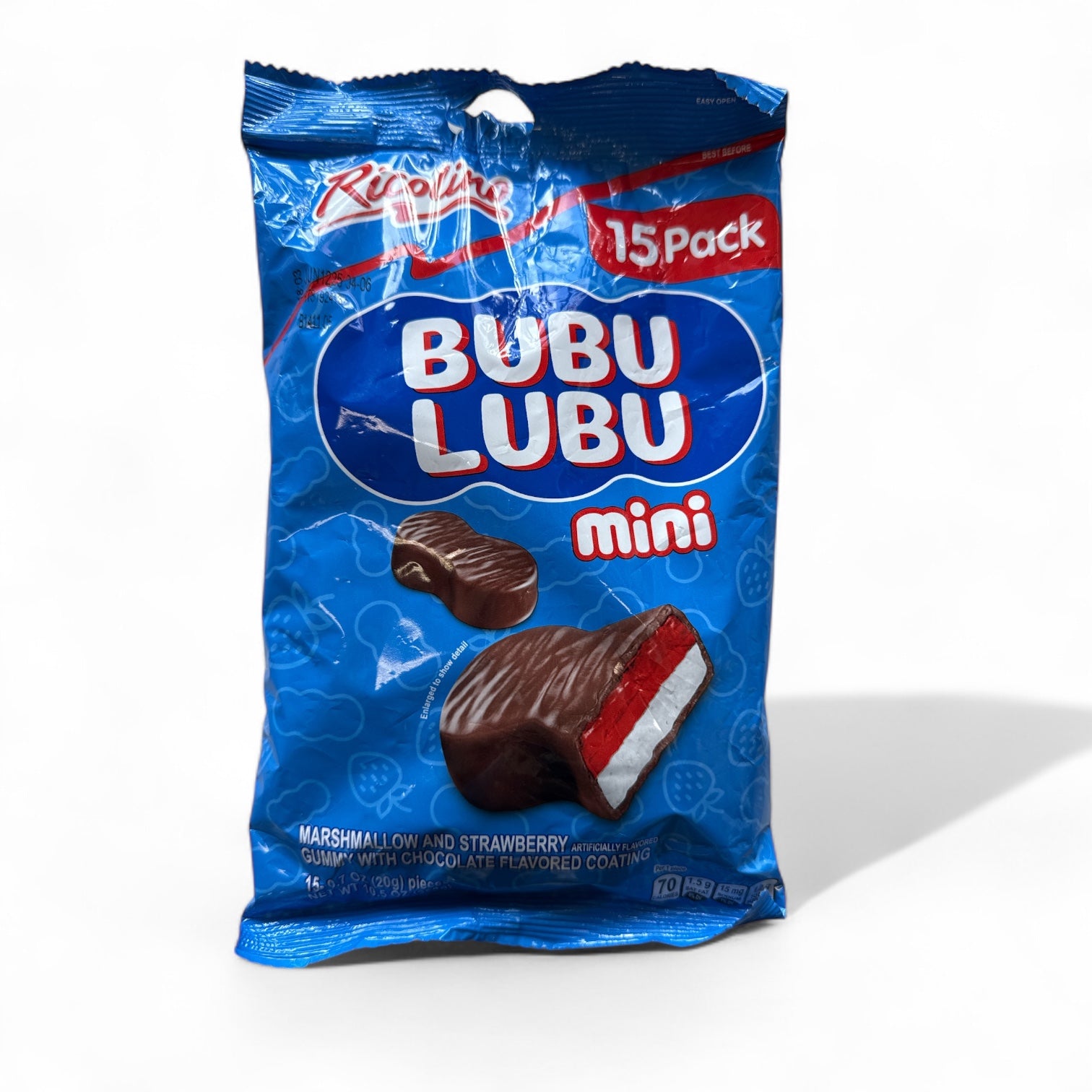 Ricolino - Mini Bubu Lubu, 10.6 oz, Pack of 15 Pieces