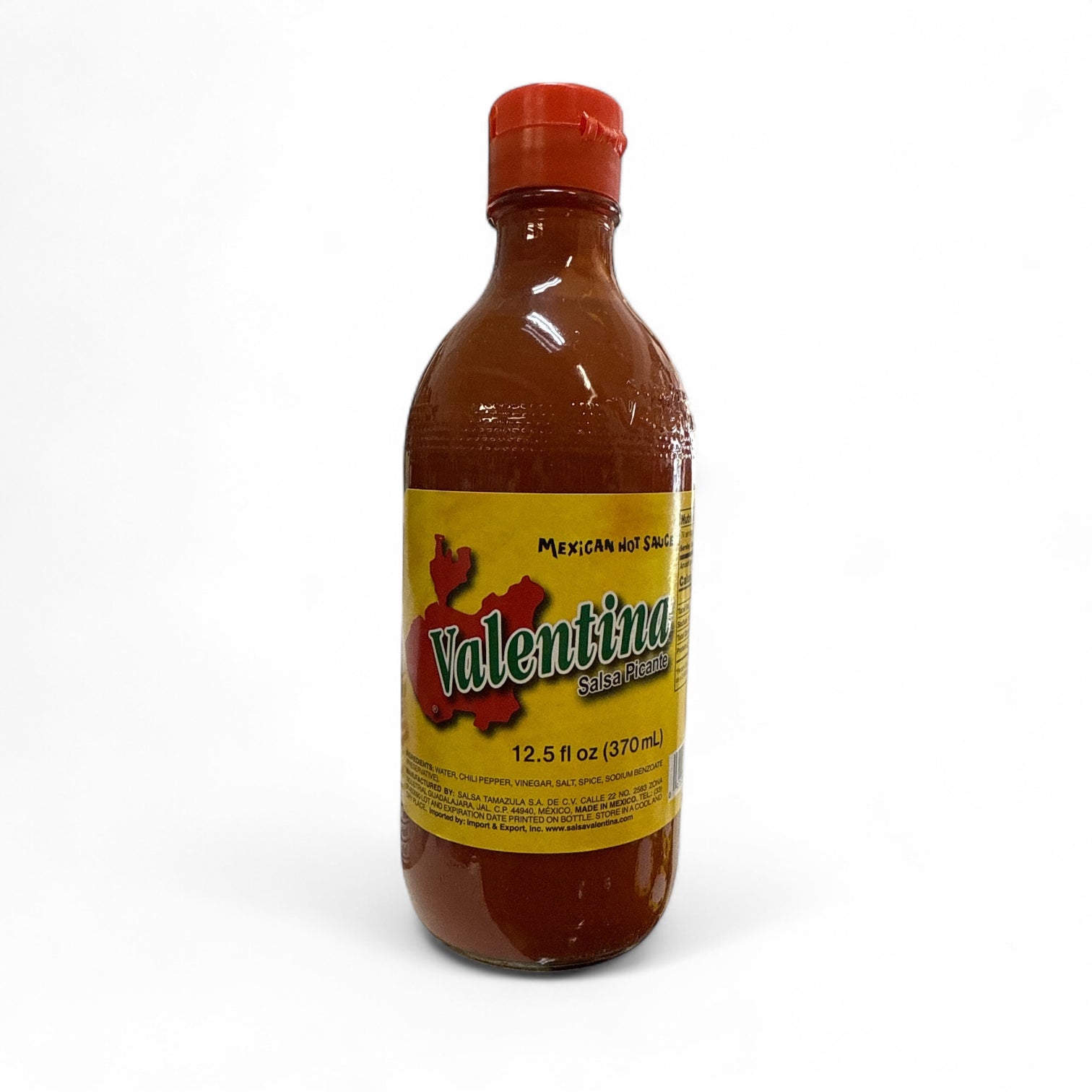 Valentina - Salsa Red, 12.5 oz, Single Bottle