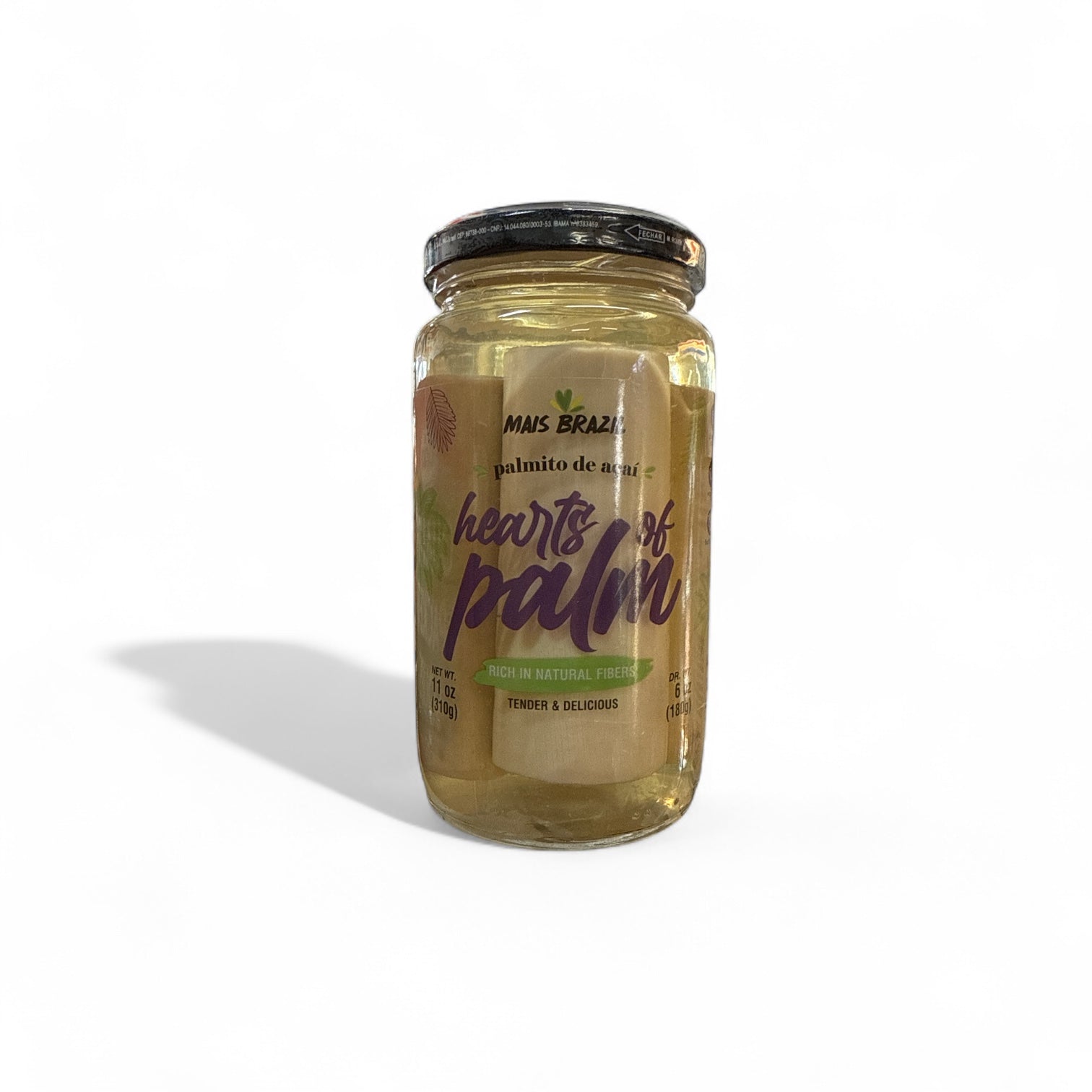 Mais Brasil- Palmito Acai, 180 g