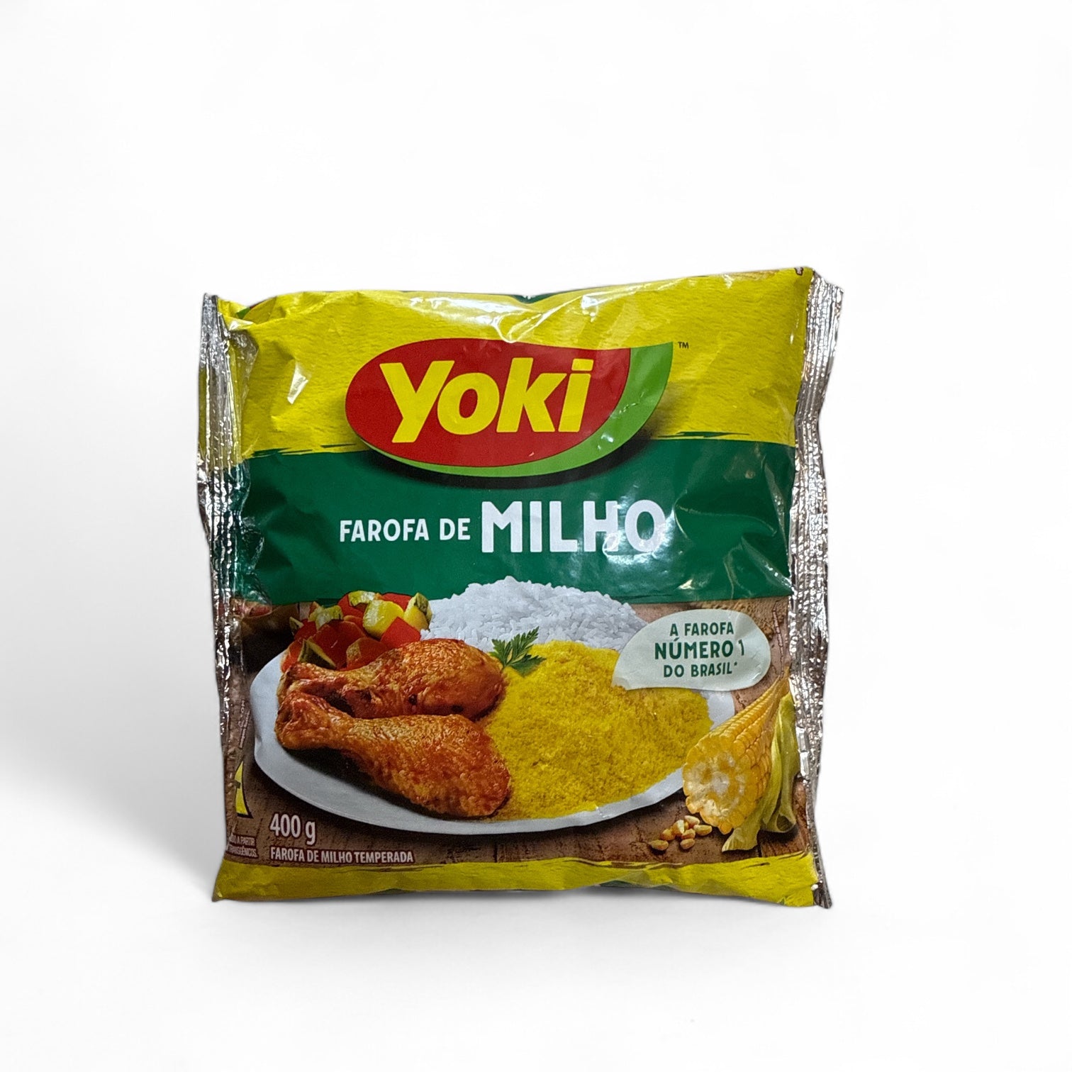 Yoki - Farofa de Milho, 400 g