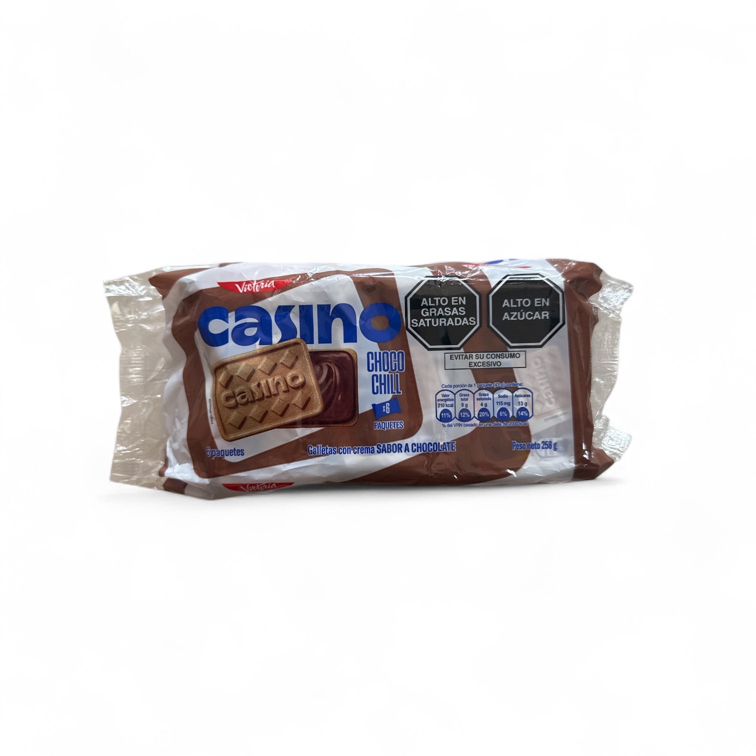 Casino - Chocolate cookies, 1.8 Oz, Single Pack