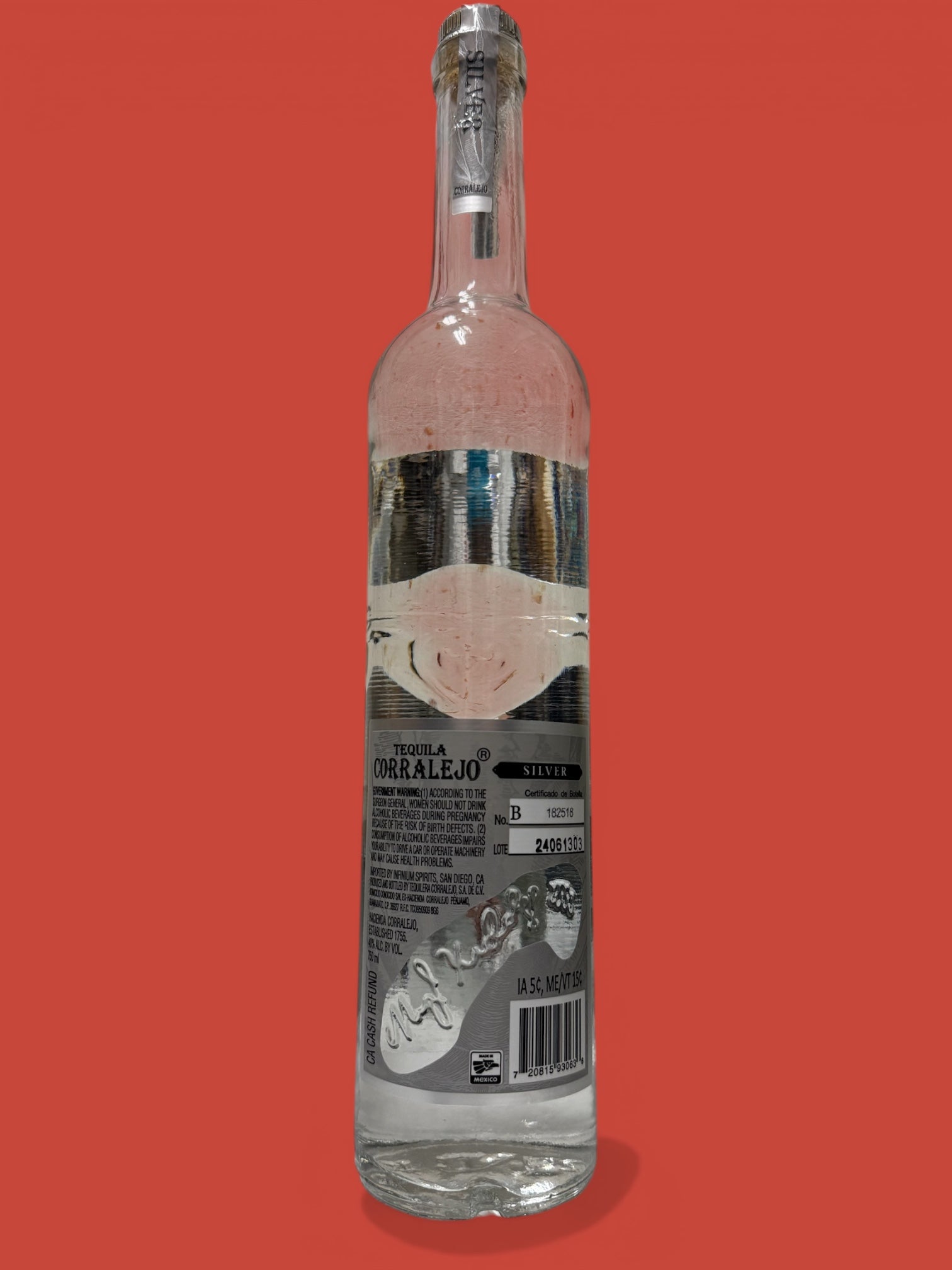 Corralejo - Tequila Blanco, 750 ml, Single Bottle