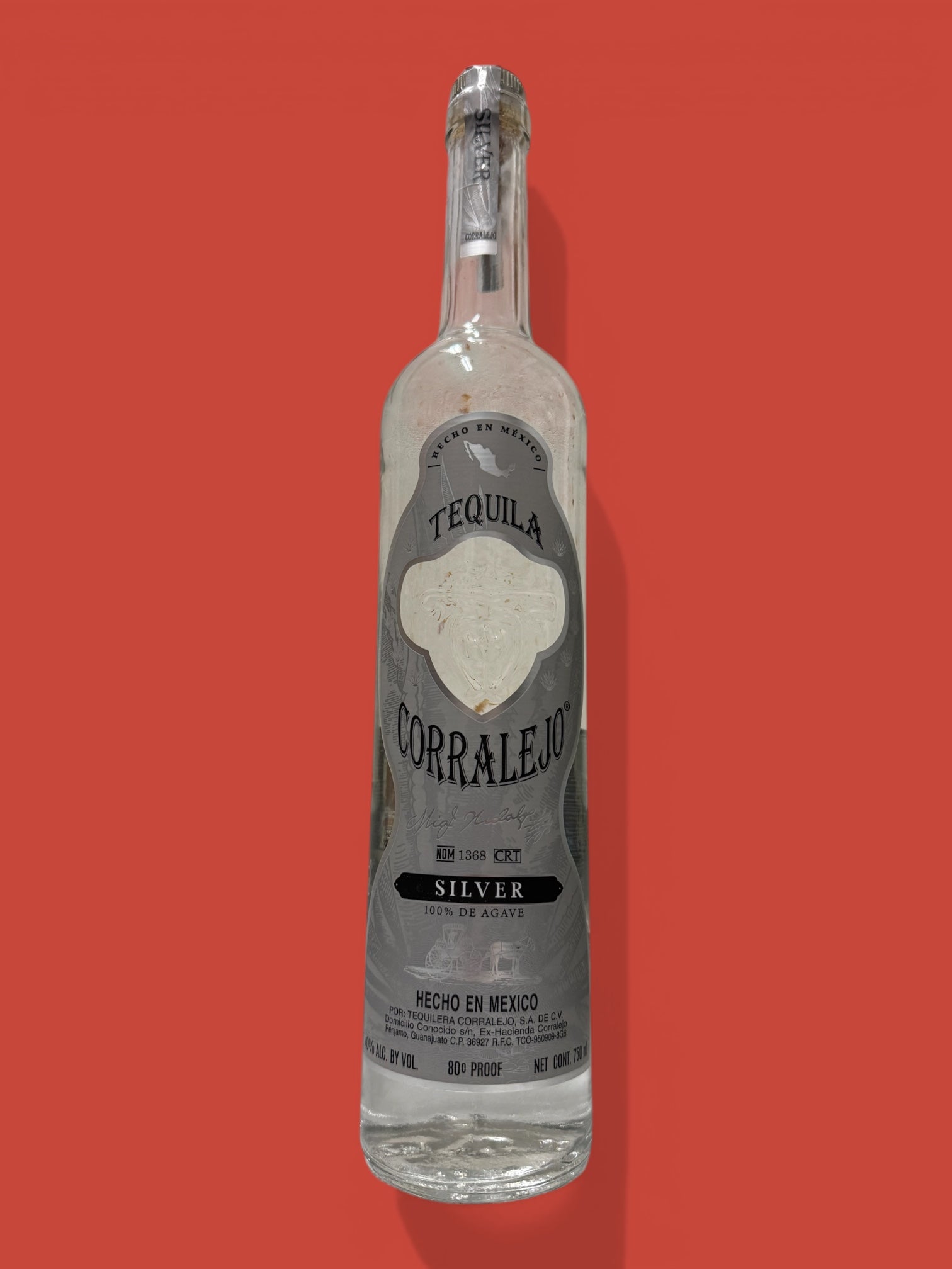 Corralejo - Tequila Blanco, 750 ml, Single Bottle