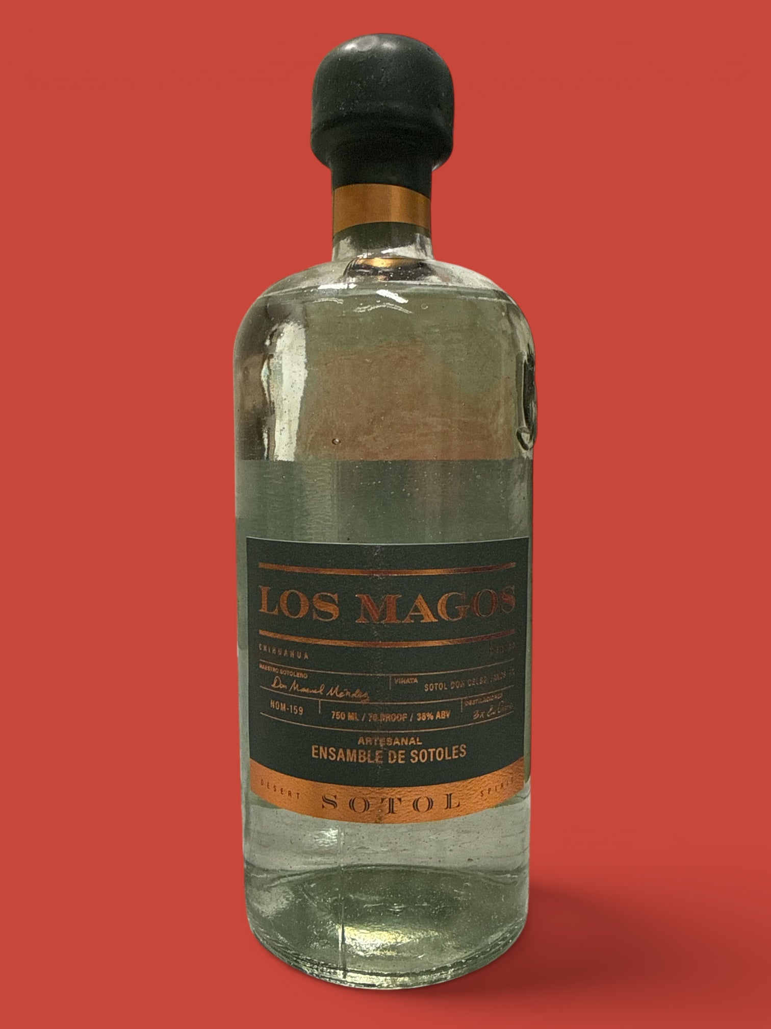 Los Magos- Sotol Blanco, 750 mL, Single Bottle