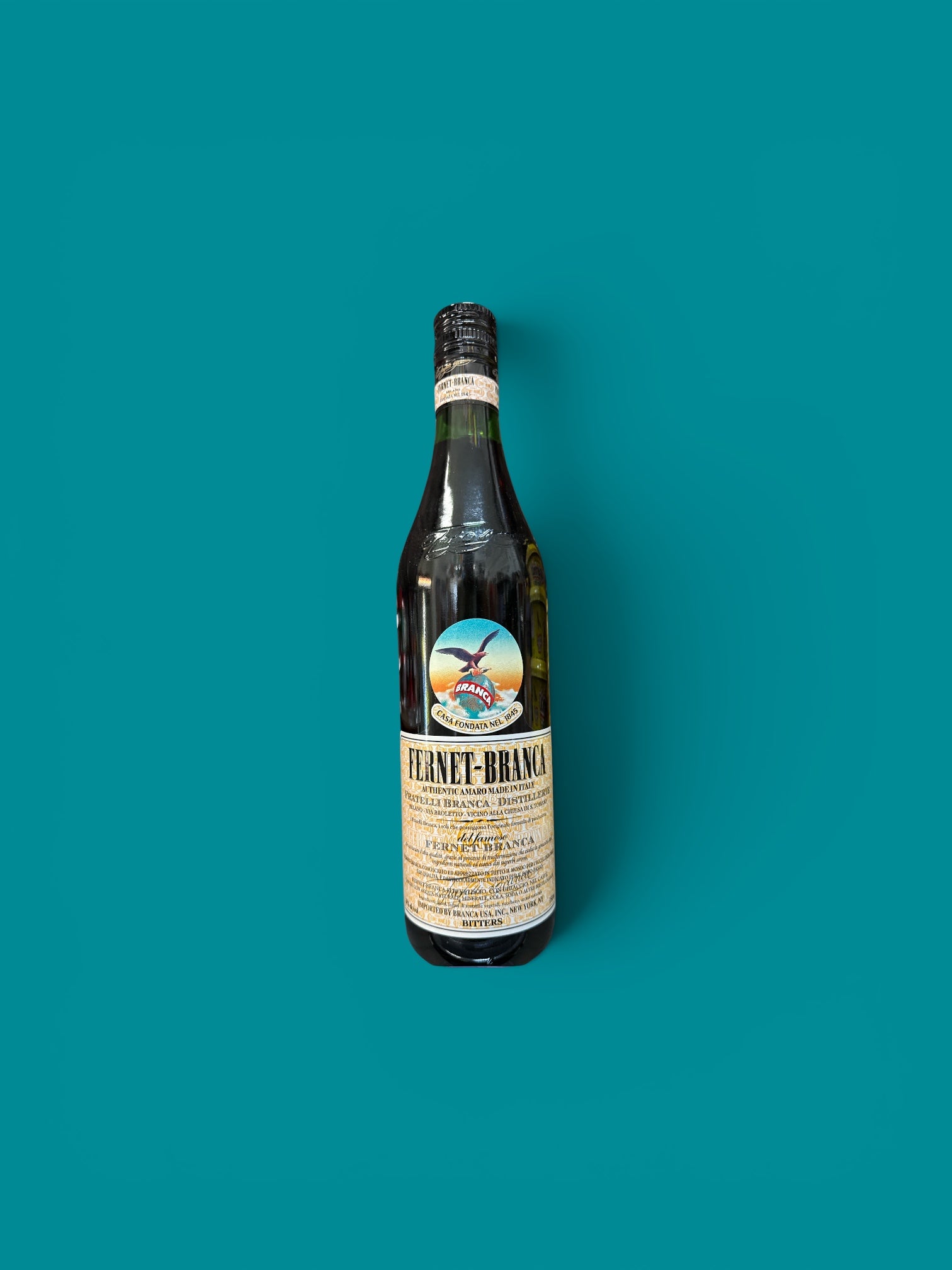 Fernet Branca Liqueur- 750 ml, Single Bottle