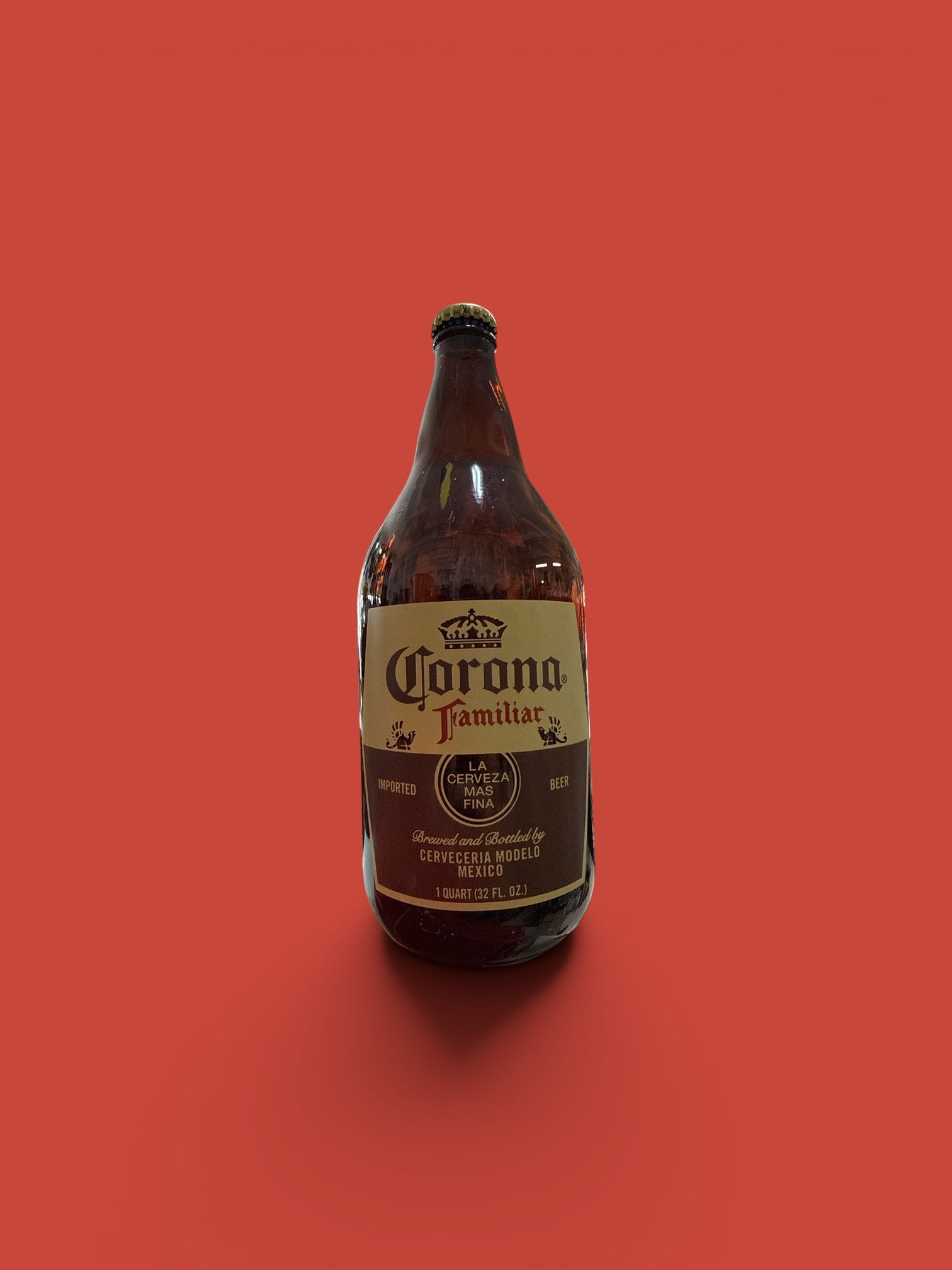 Corona- Familiar Beer, 32 oz Bottle, Single Bottle