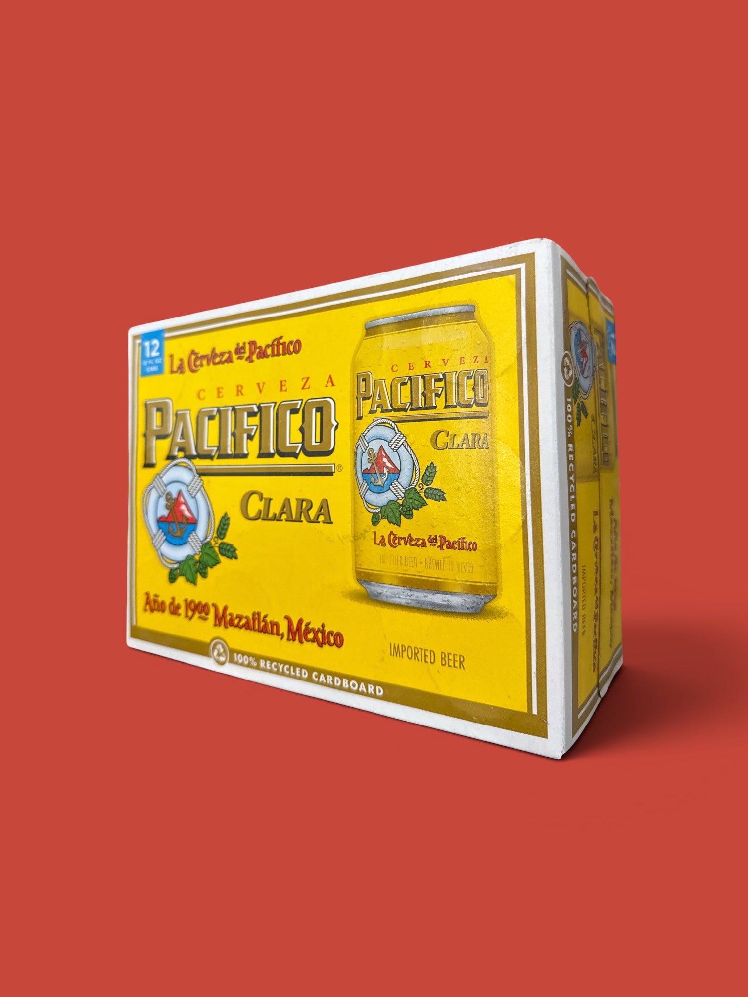 Pacifico- Mexican Lager Beer, 12 oz Cans, 12 Pack