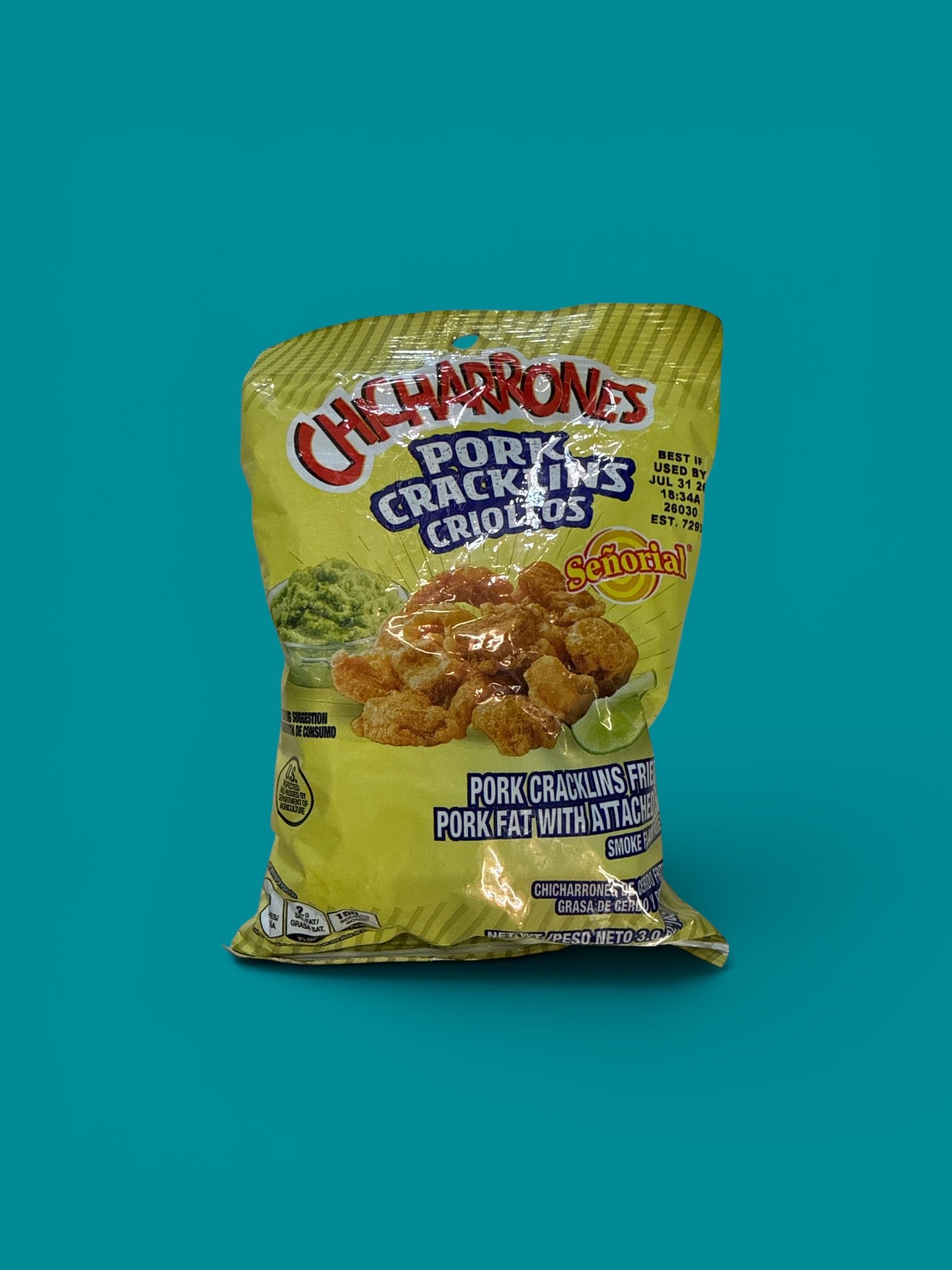 Senorial - Chicharrones Cracklings Criollo, 3 oz