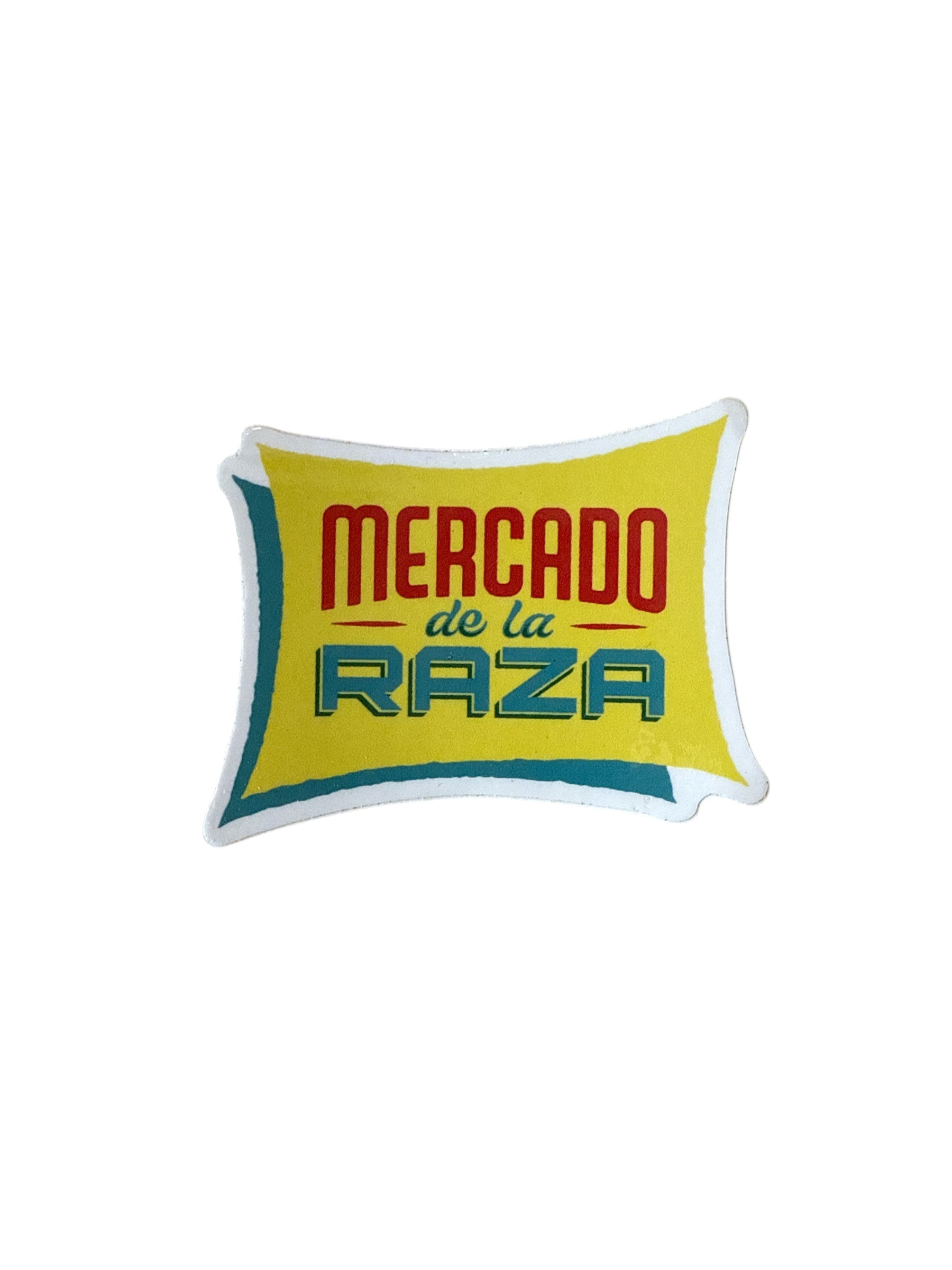 Mercado de La Raza- 3” Logo Sticker Blue