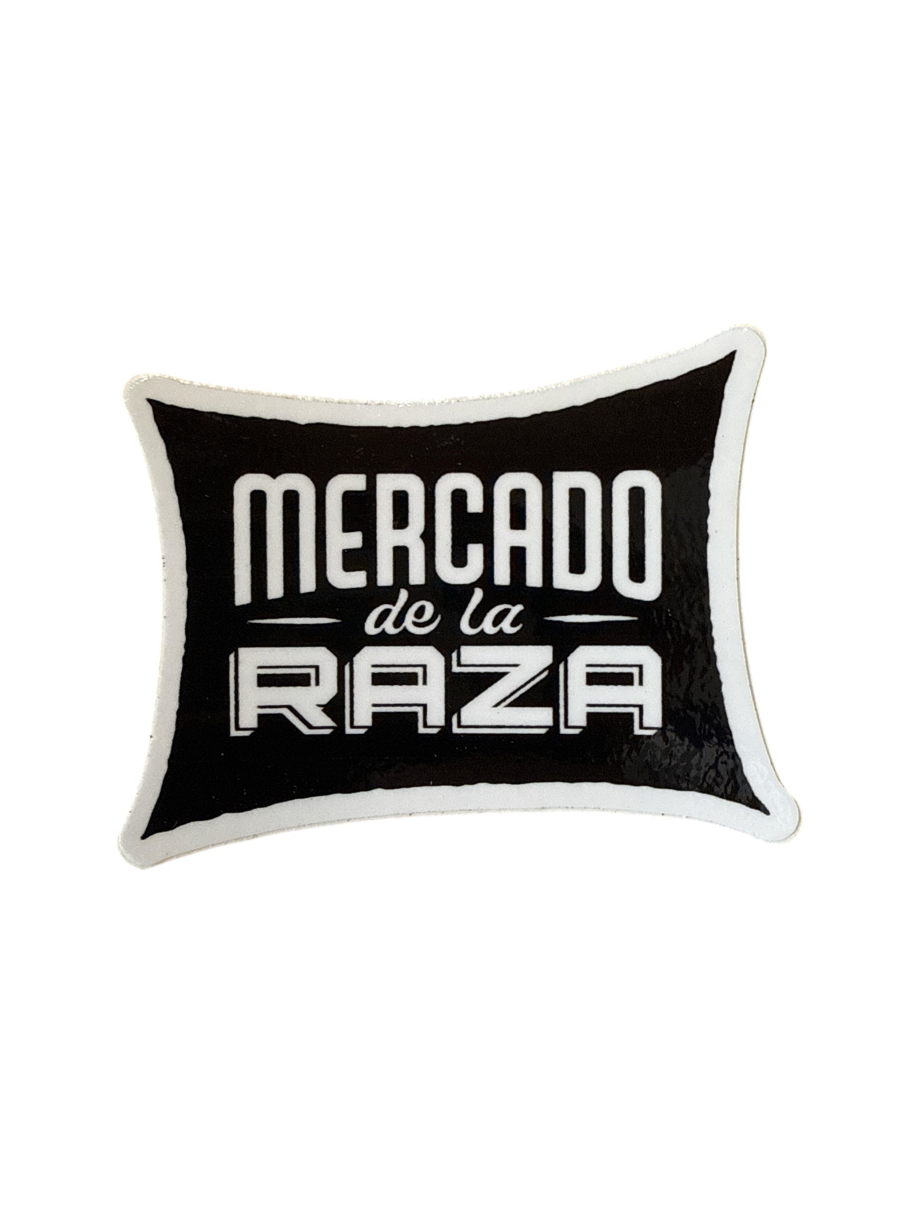 Mercado de La Raza- 3” Logo Sticker Black