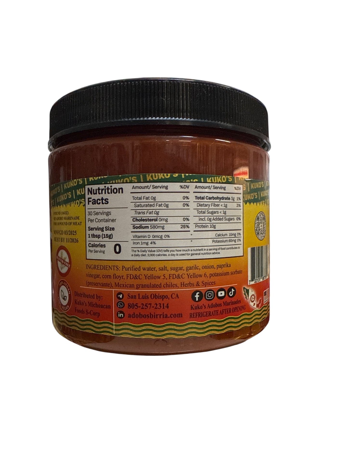 Kuko’s- Pollo Asado (16oz)