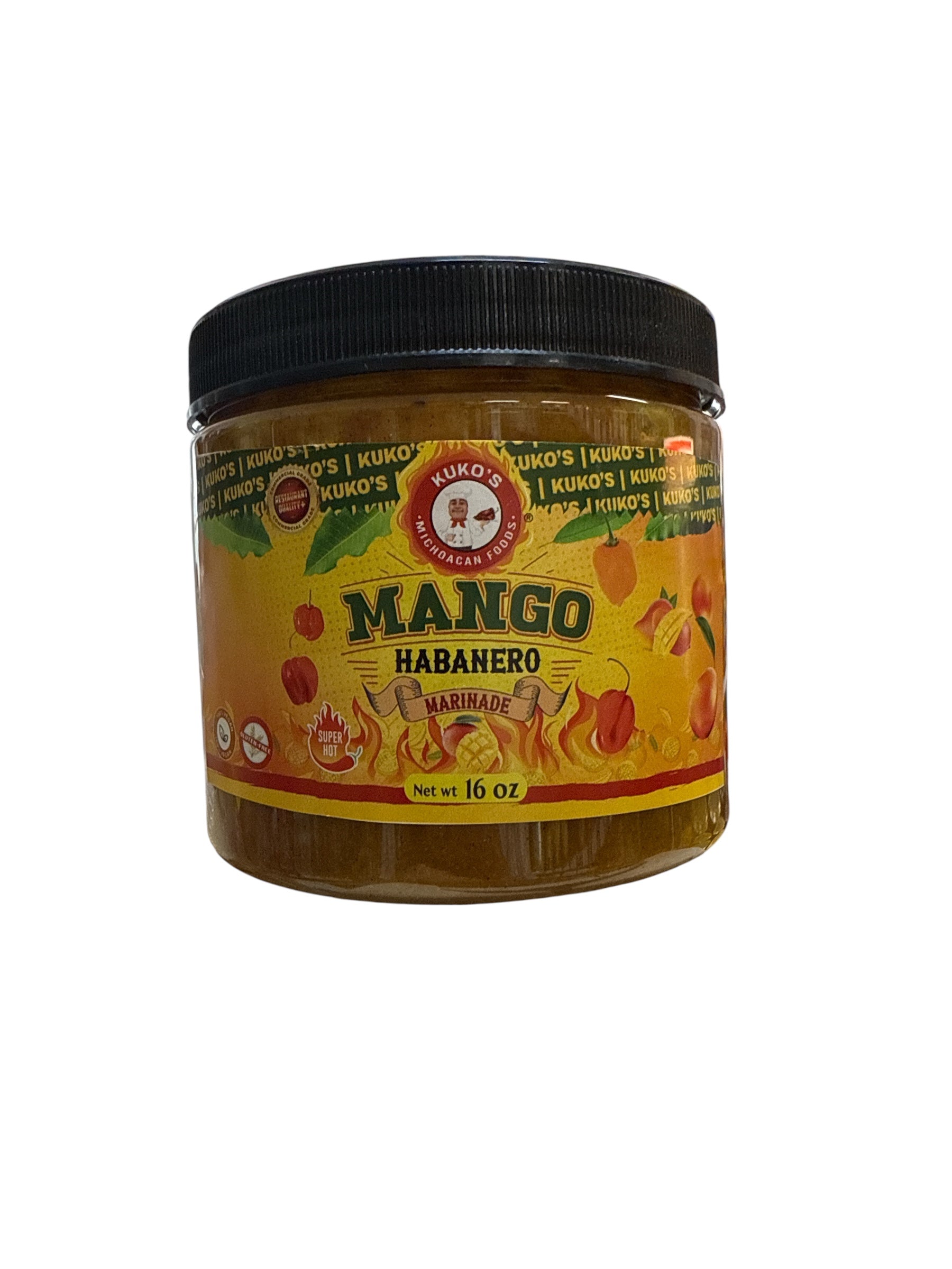 Kuko’s- Mango/ Habanero Cup/ Jar (16oz)