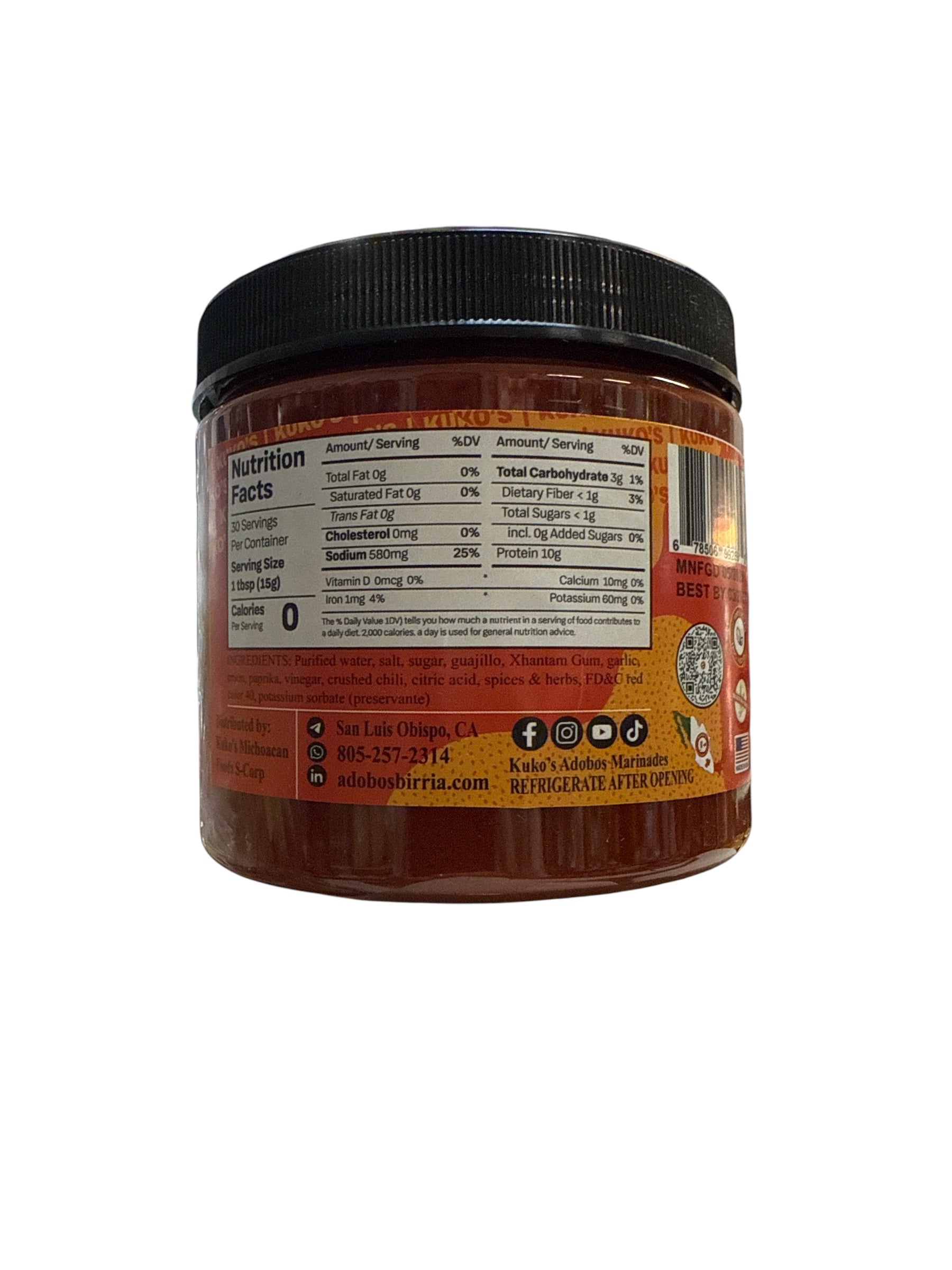 Kuko’s- Adobada Marinade (16oz)