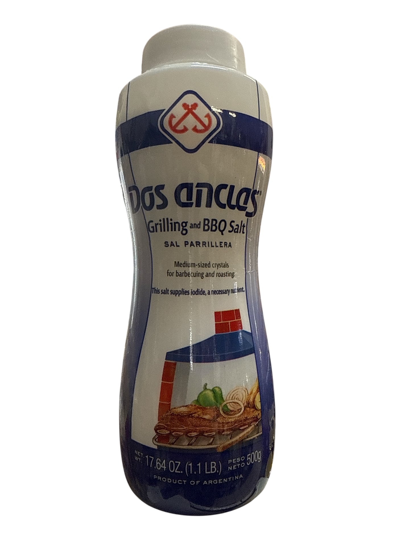 Dos Anclas- Sal Palmera en Salero, 500 g, Single Bag