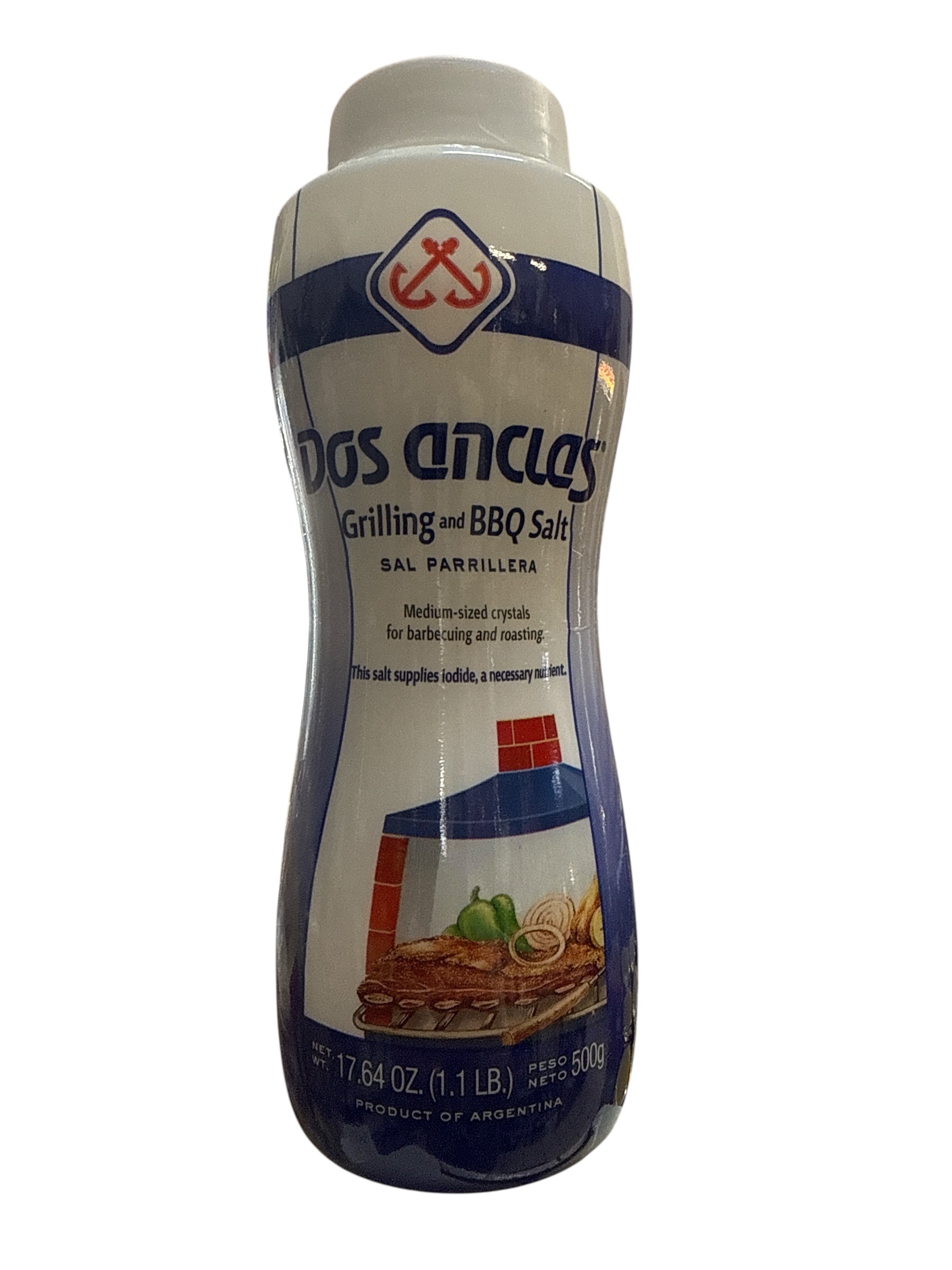 Dos Anclas- Sal Palmera en Salero, 500 g, Single Bag