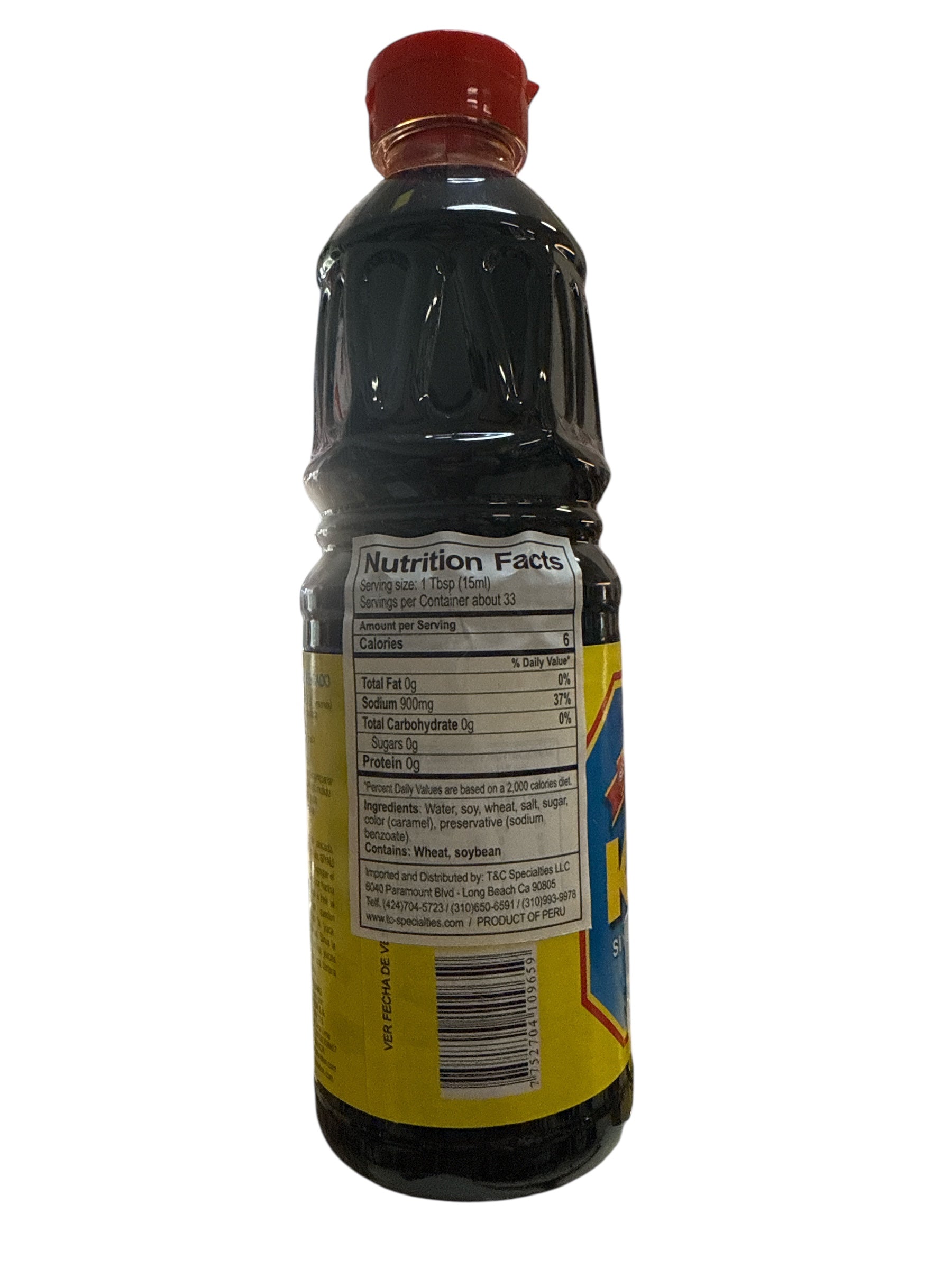 Kikko - Siyau Peruvian Soy Sauce, 500 ml, single bottle