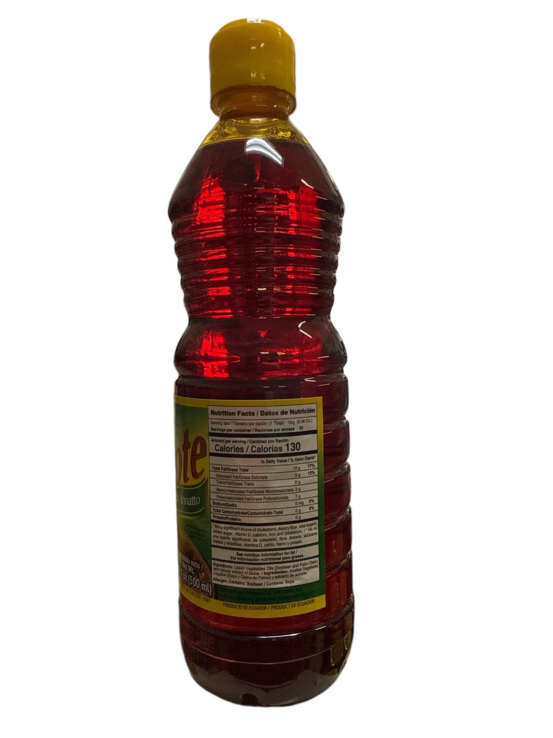 La Favorita - Aceite/ achiote (500 ml)