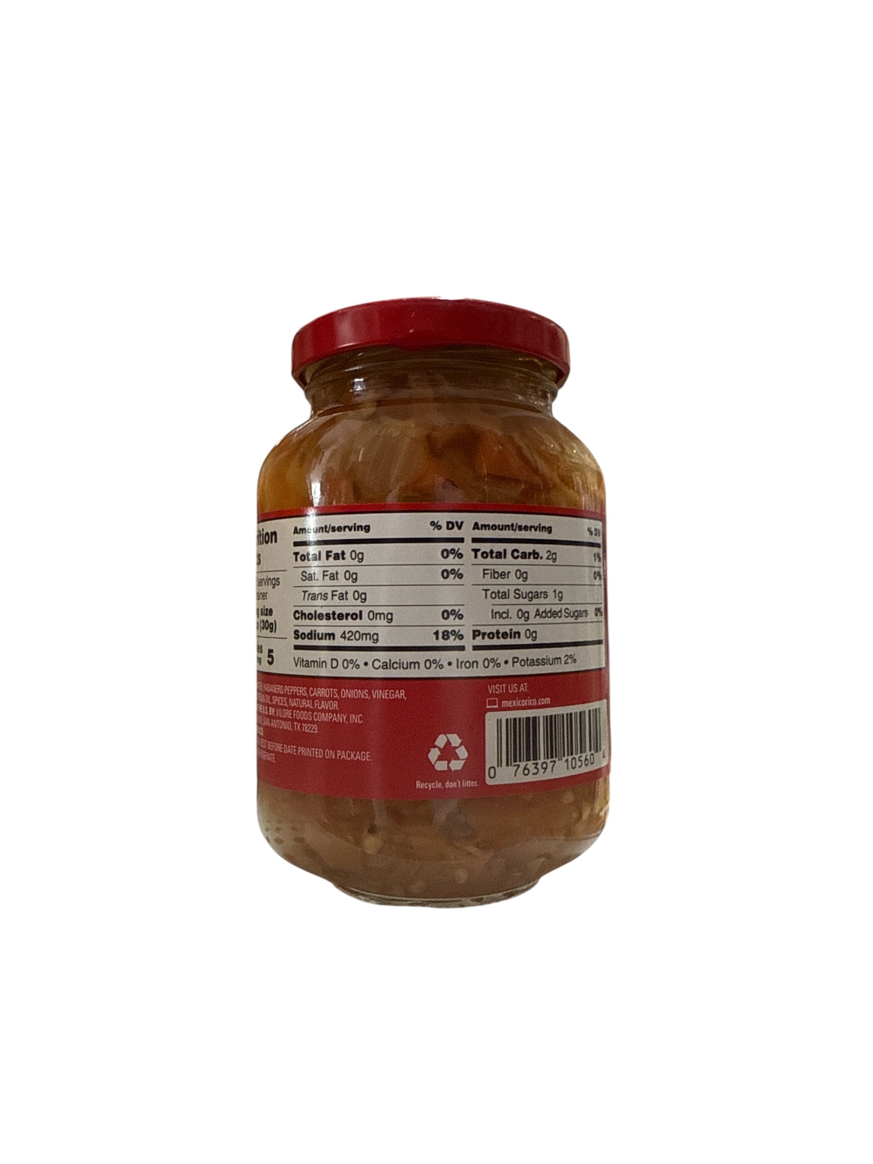 La Costena - Sliced habanero (7.4oz)