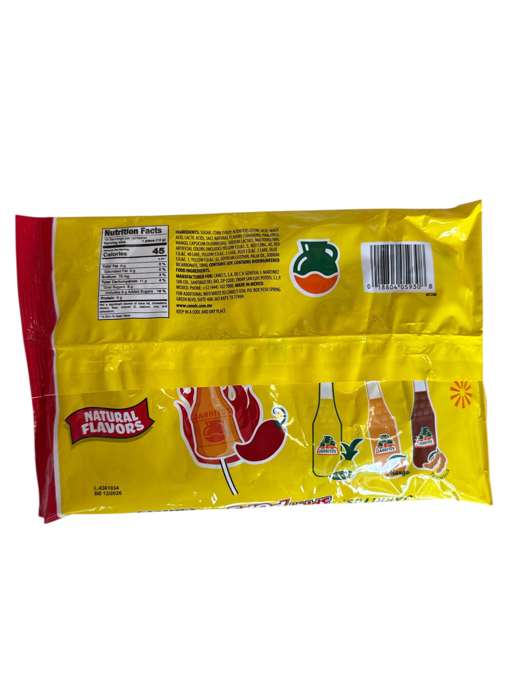 Canel’s - Jarritos Spicy Lollipop, 19 ct