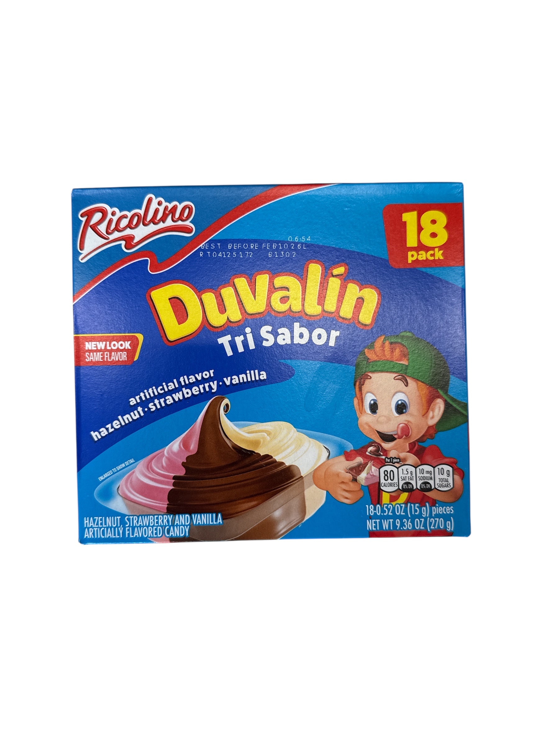 Ricolino - Duvalin Trisabor, 18 pieces, Single Box