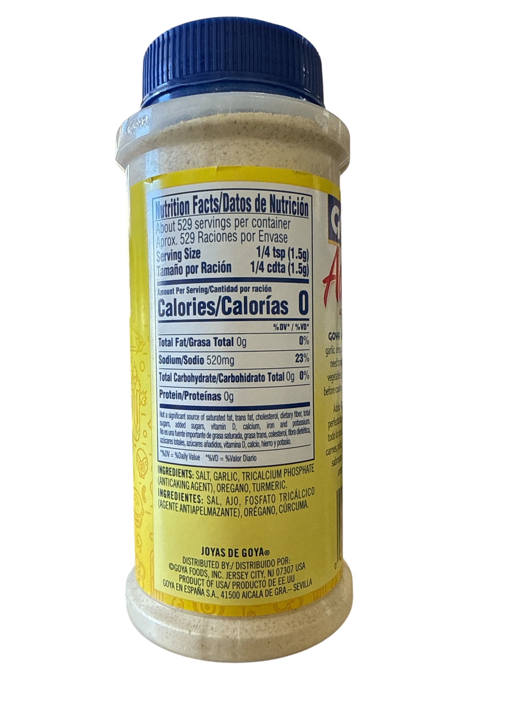 Goya - Adobo Sin Pimienta, 28 oz, Single bottle