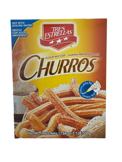 Tres Estrellas - Churros Flour 17.6 Oz