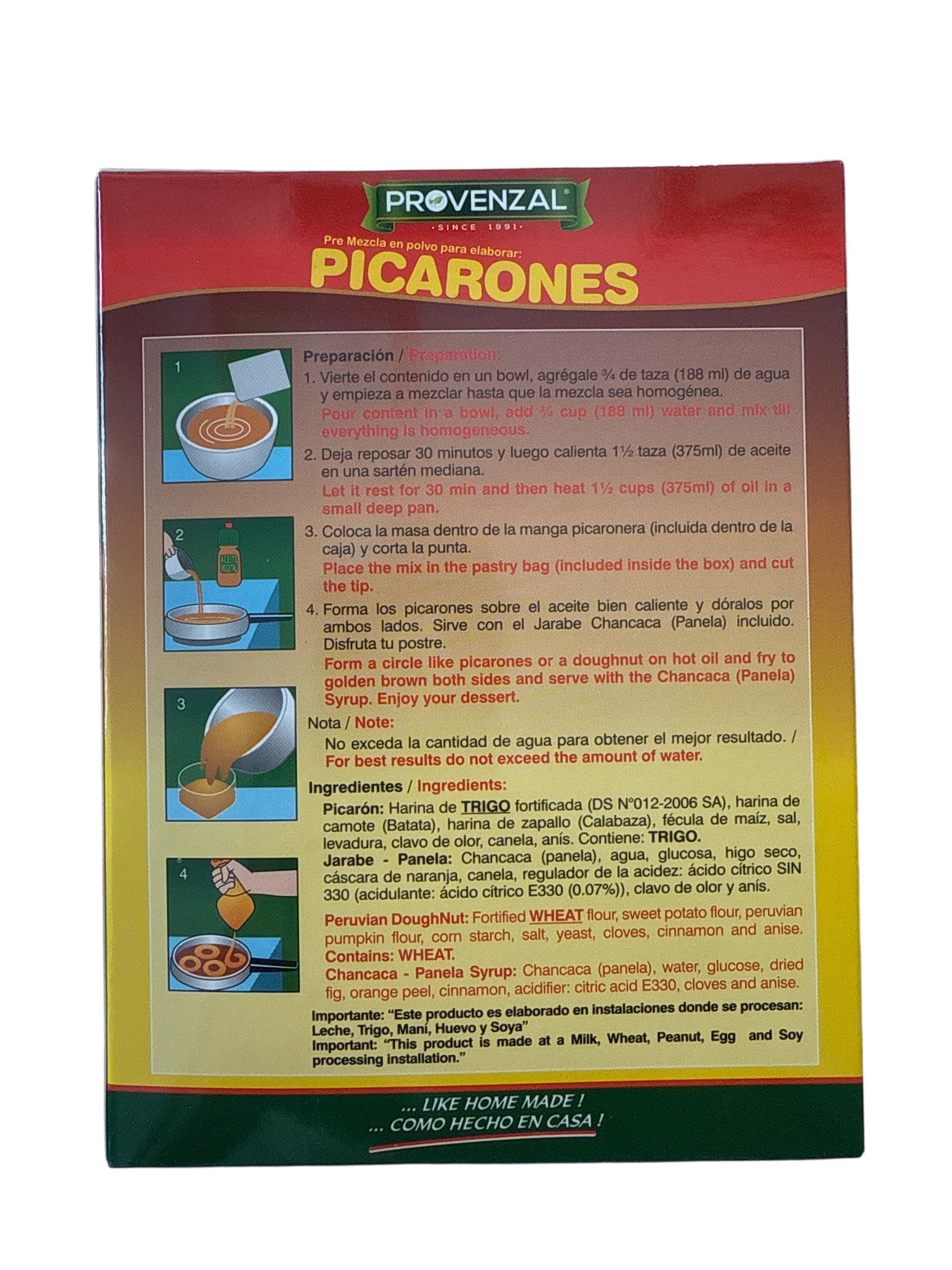 Provenzal - Picarones con miel, 165 g, Single box