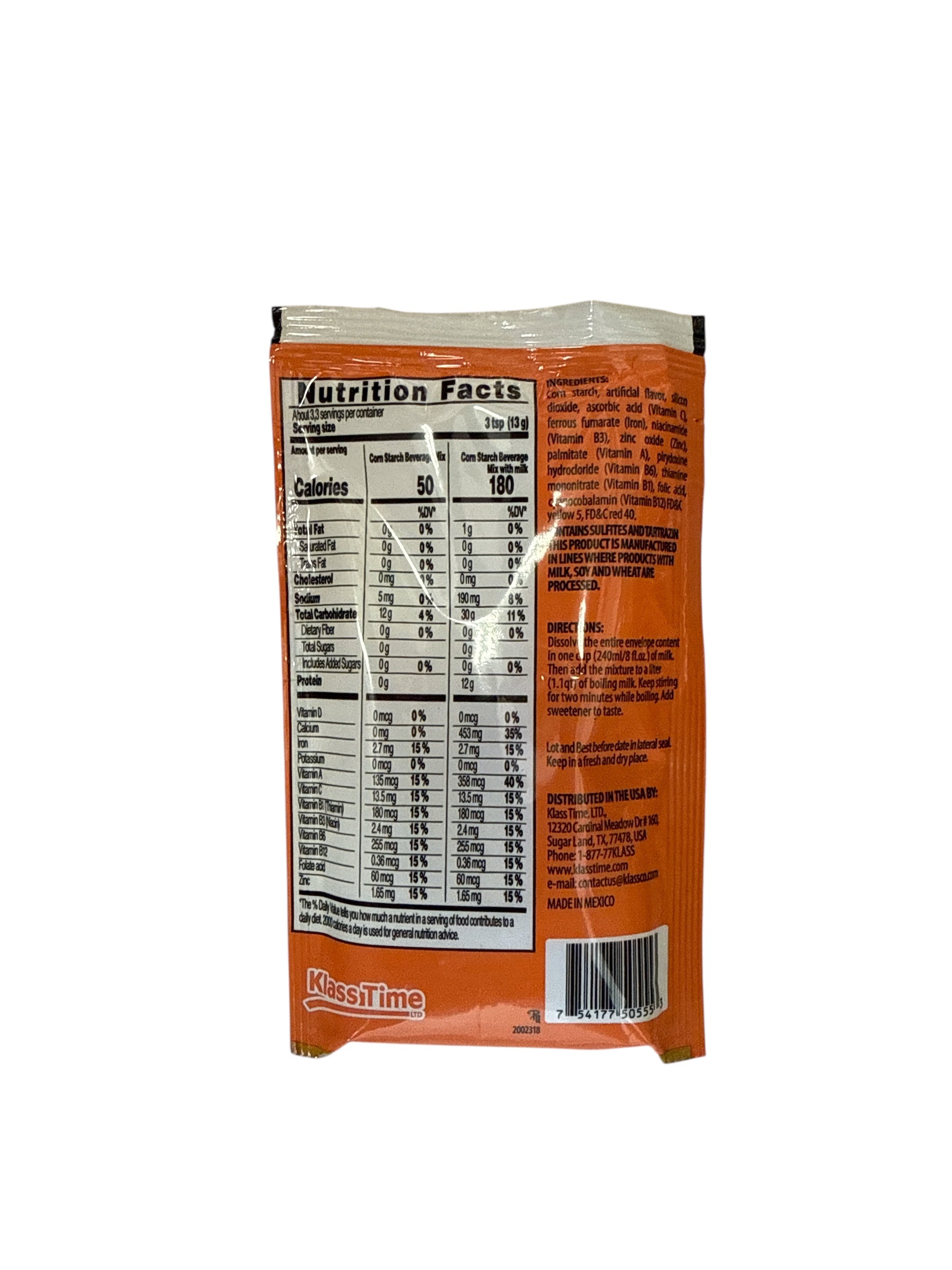 Klass - Atole tradicional guayaba(1.52oz)