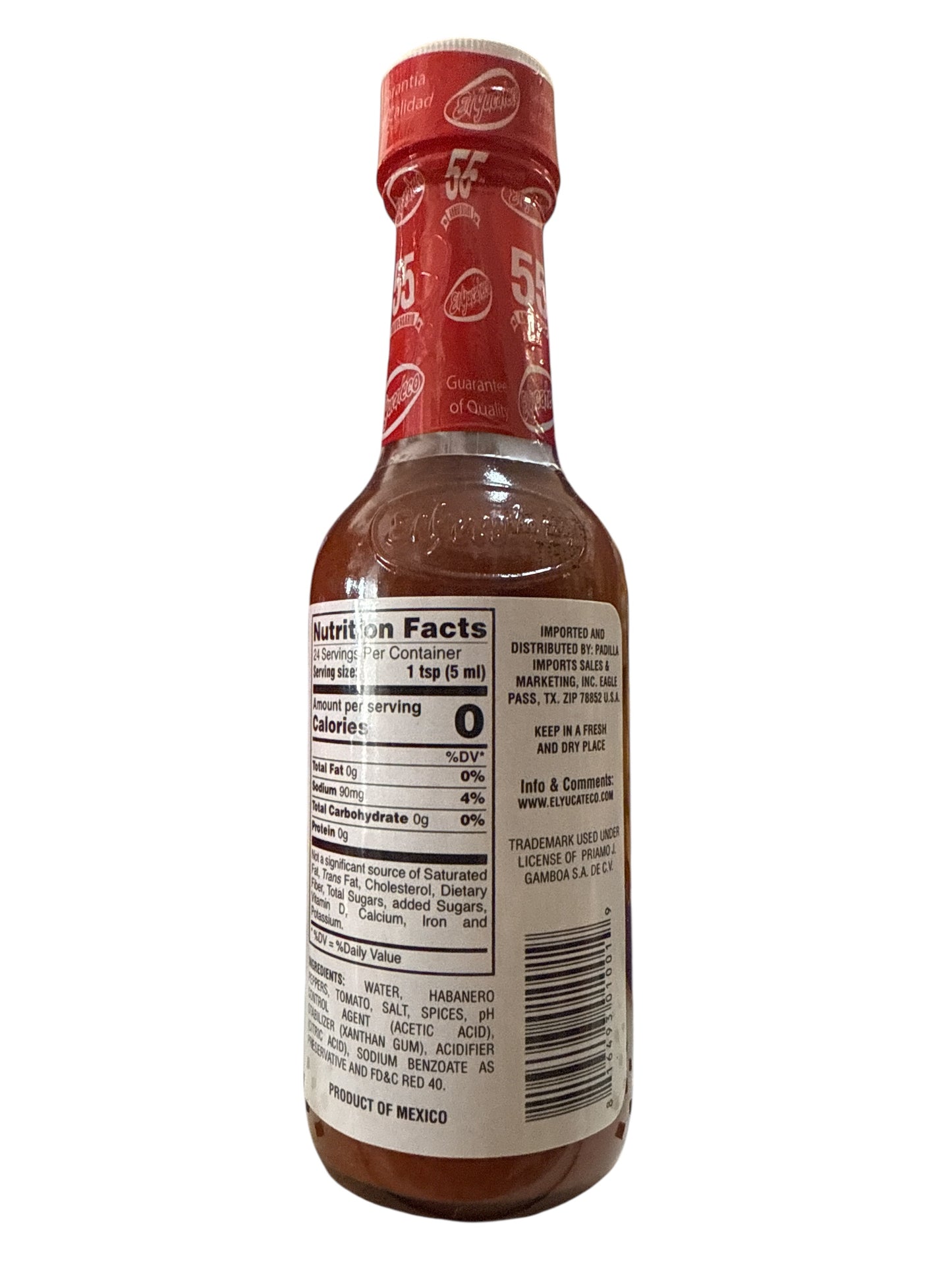 El Yucateco - Red Hot Sauce (4 oz)