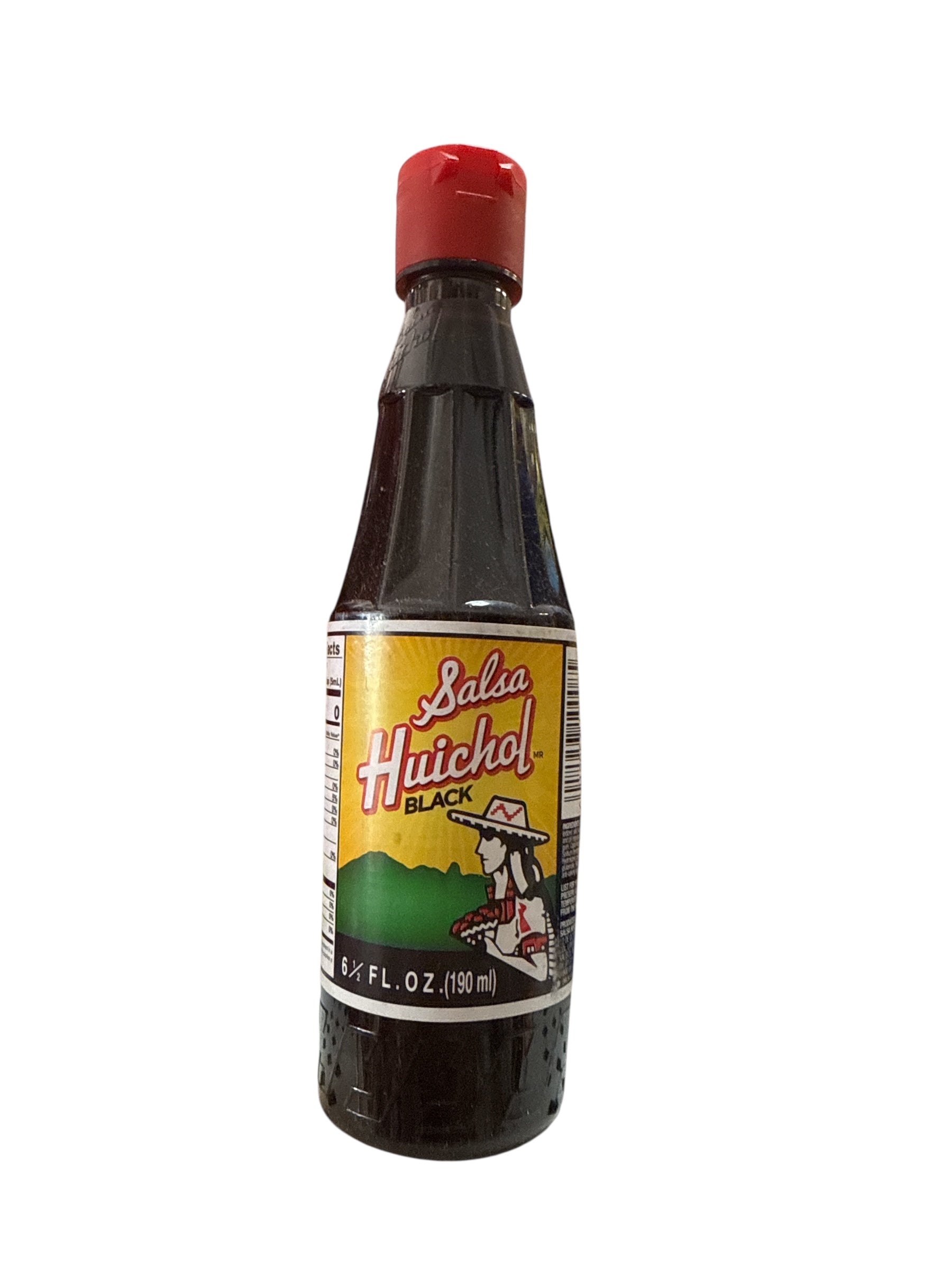Huichol - Black Salsa, 6.5 oz, Single Bottle