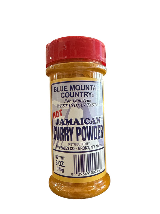Blue Mountain Country- Hot Jamaican curry powder (6 oz)