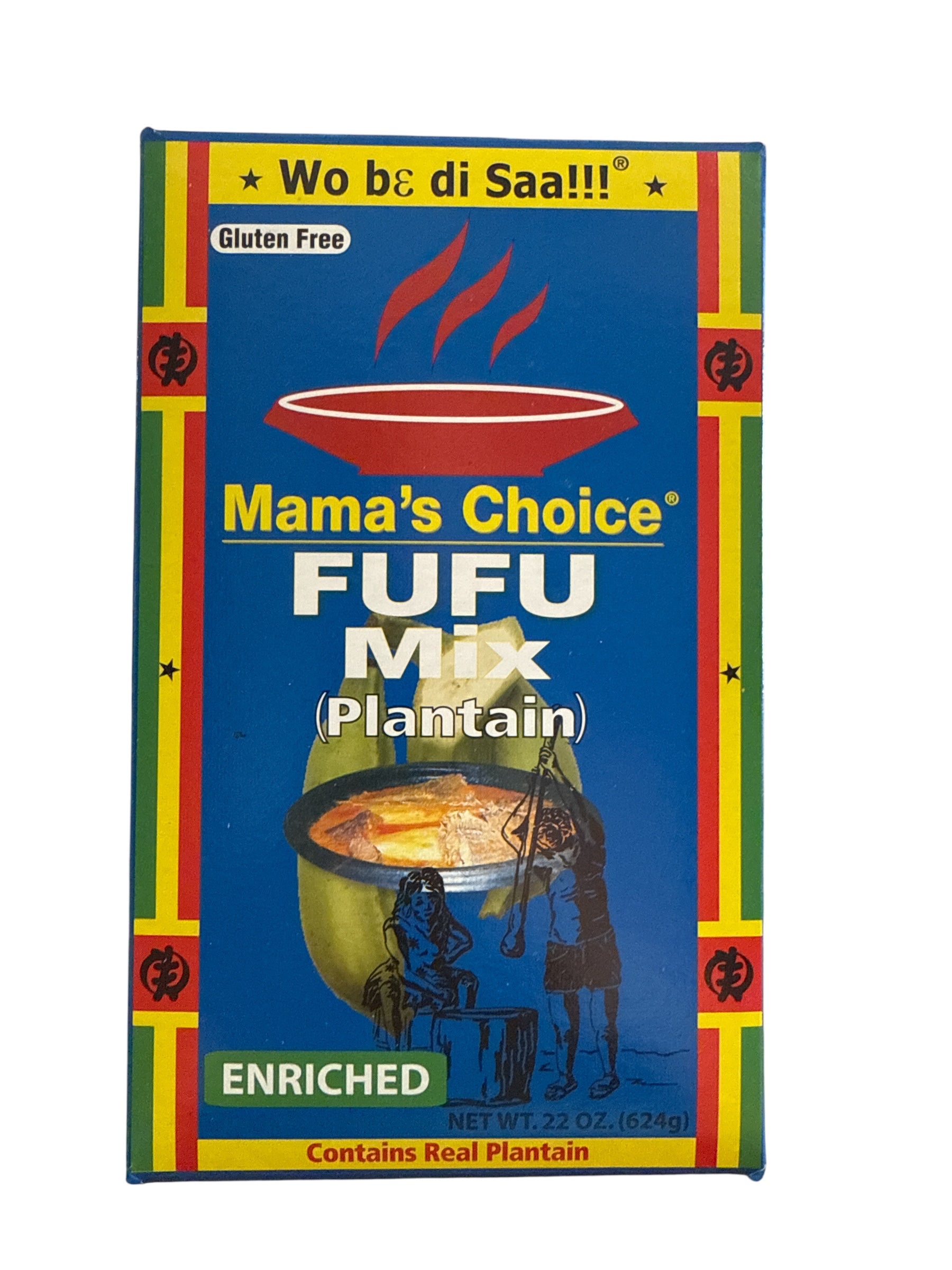 Mama’s choice - Fufu mix plantain, 22 oz