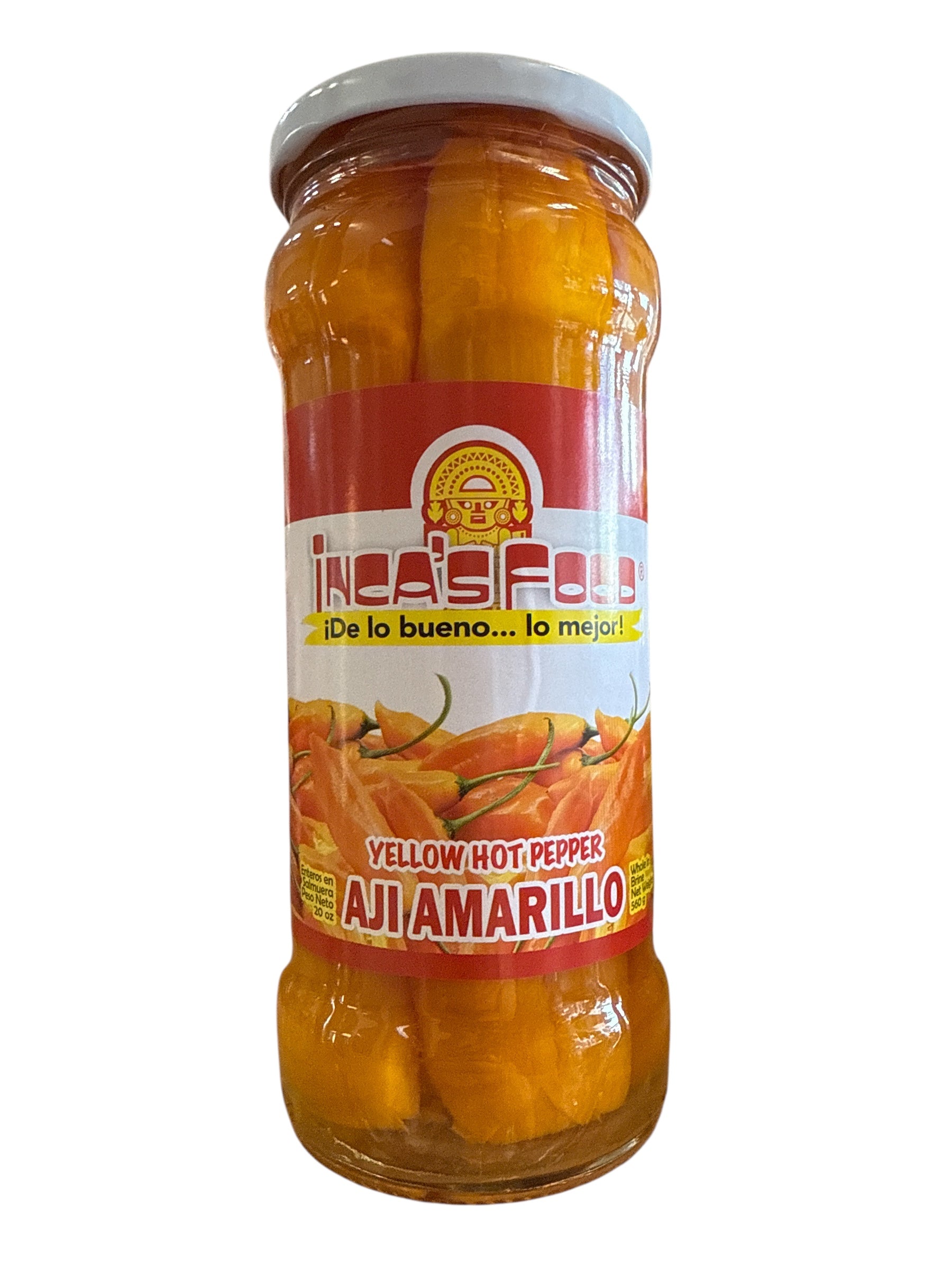 Inca Foods - Aji Amarillo Entero, 20 oz, Single Jar