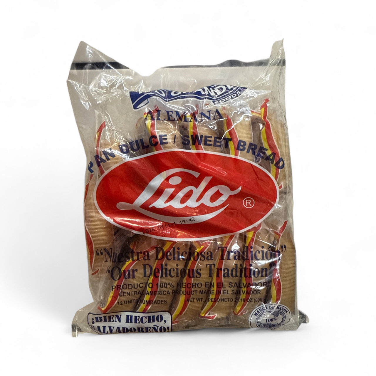 Lido- Pan Alemana, 21.14 oz