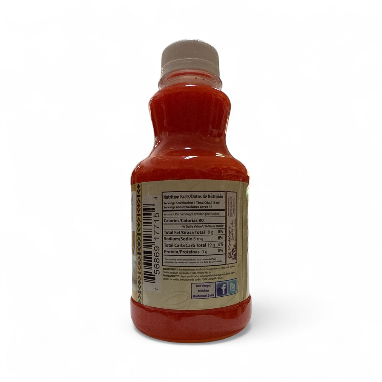 Riquitas- Essencia de Naranja, 8.45 oz