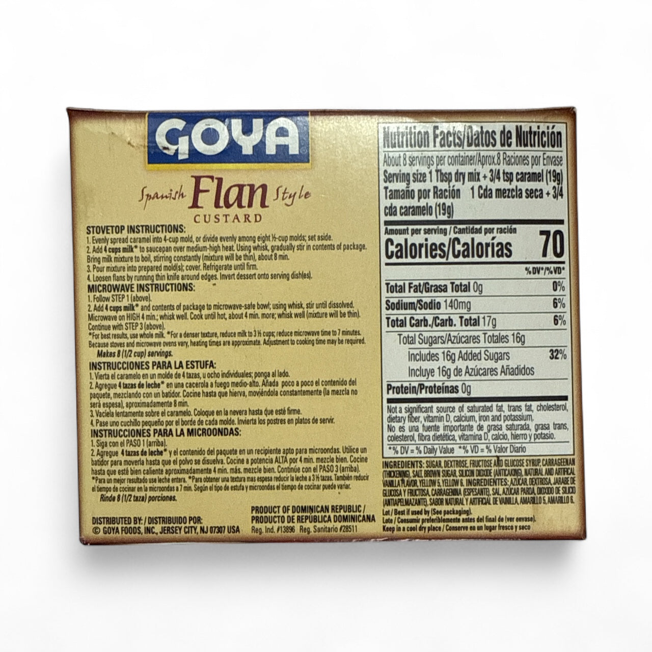 Goya - Flan With Caramel, 5.5oz