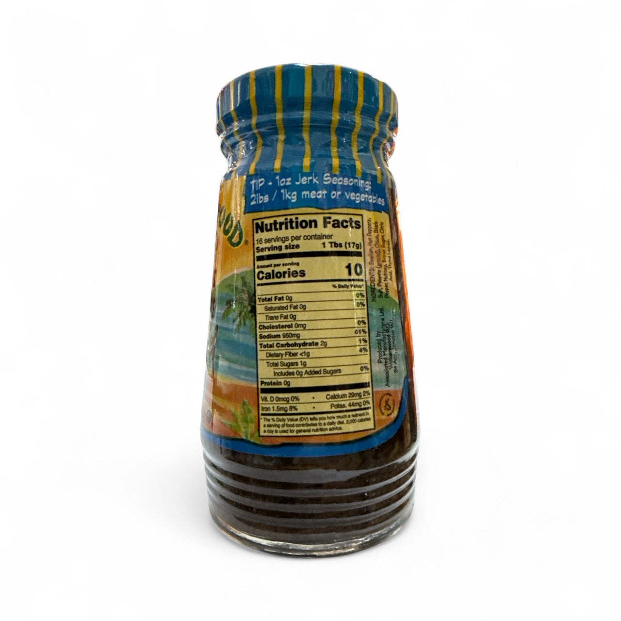 Walkerswood - Mild Jamaican jerk seasoning, 10 oz, Single Bottle