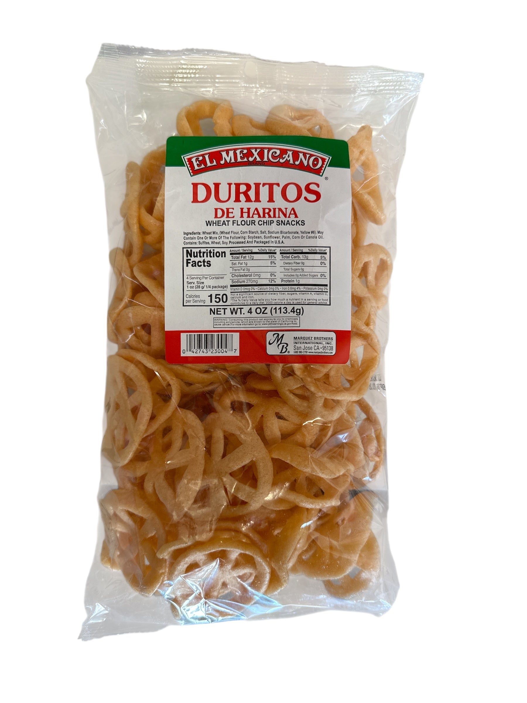 El Mexicano- Duritos de Rueda Regular, 4 oz