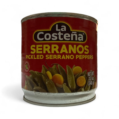 La Costena - Pickled whole serrano (12oz)