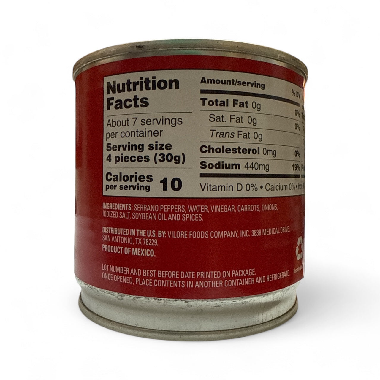 La Costena - Pickled whole serrano (12oz)