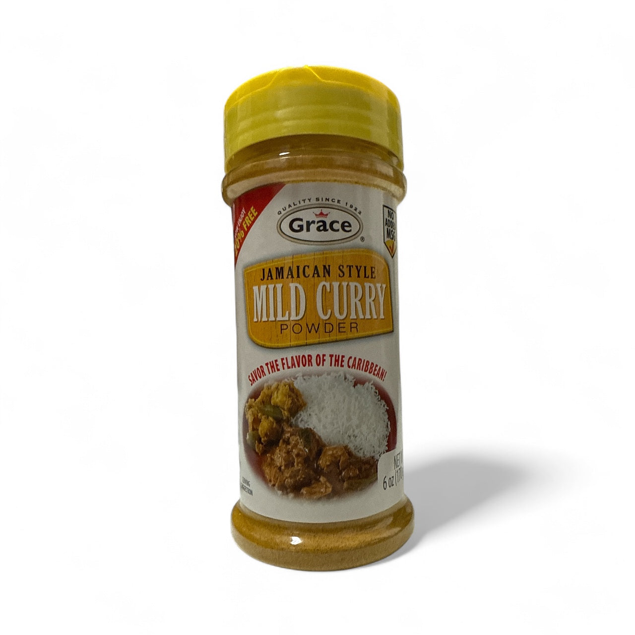 Grace - Mild Curry Powder, 6 oz, Single Bottle