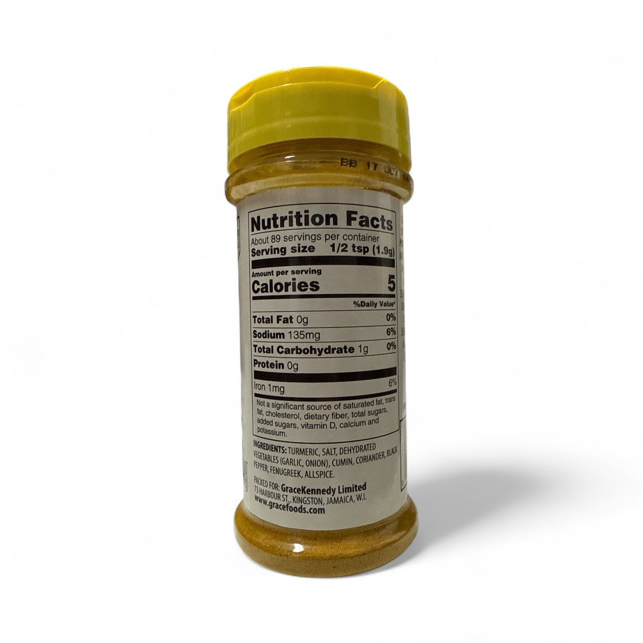 Grace - Mild Curry Powder, 6 oz, Single Bottle