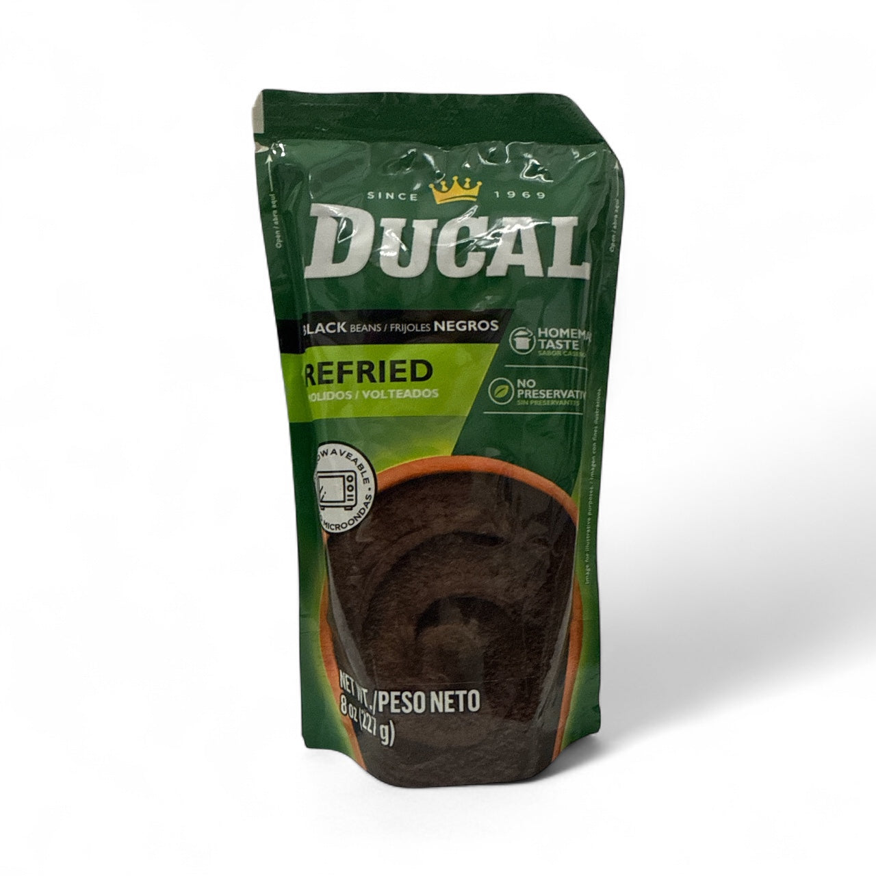 Ducal - Black Beans, 8 Oz, Single Doy-Pack