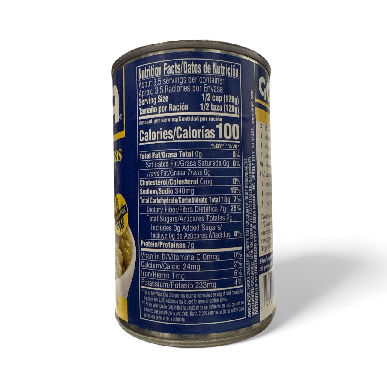 Goya - Whole Green Peas (15.5oz)