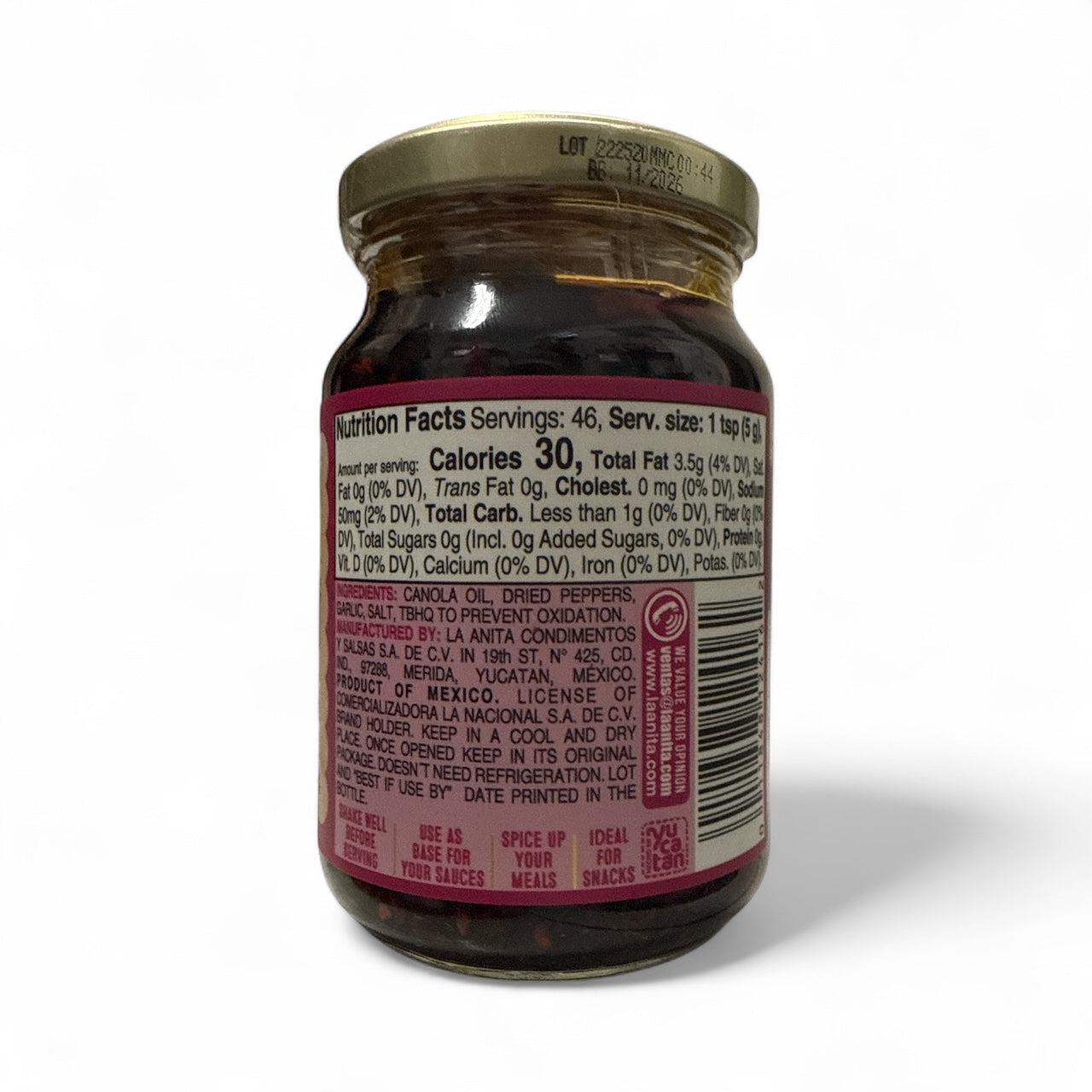 La Anita - Salsa macha con morita, 8.1 oz