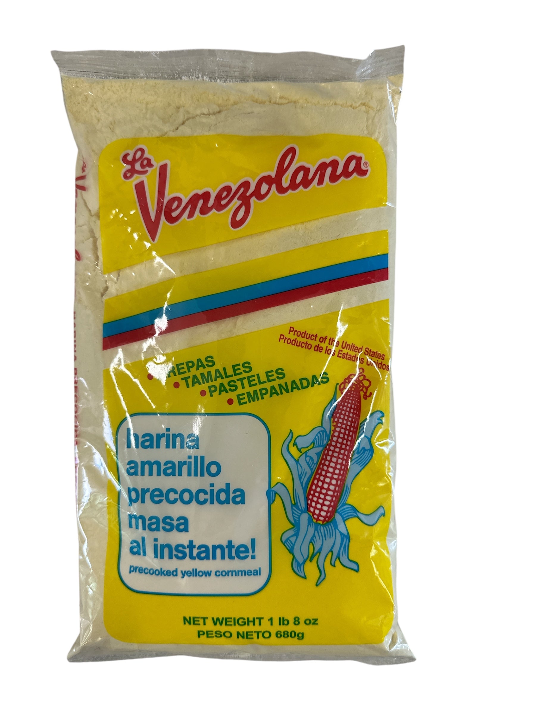 La Venezolana - Yellow cornmeal, 24 oz, Single bag