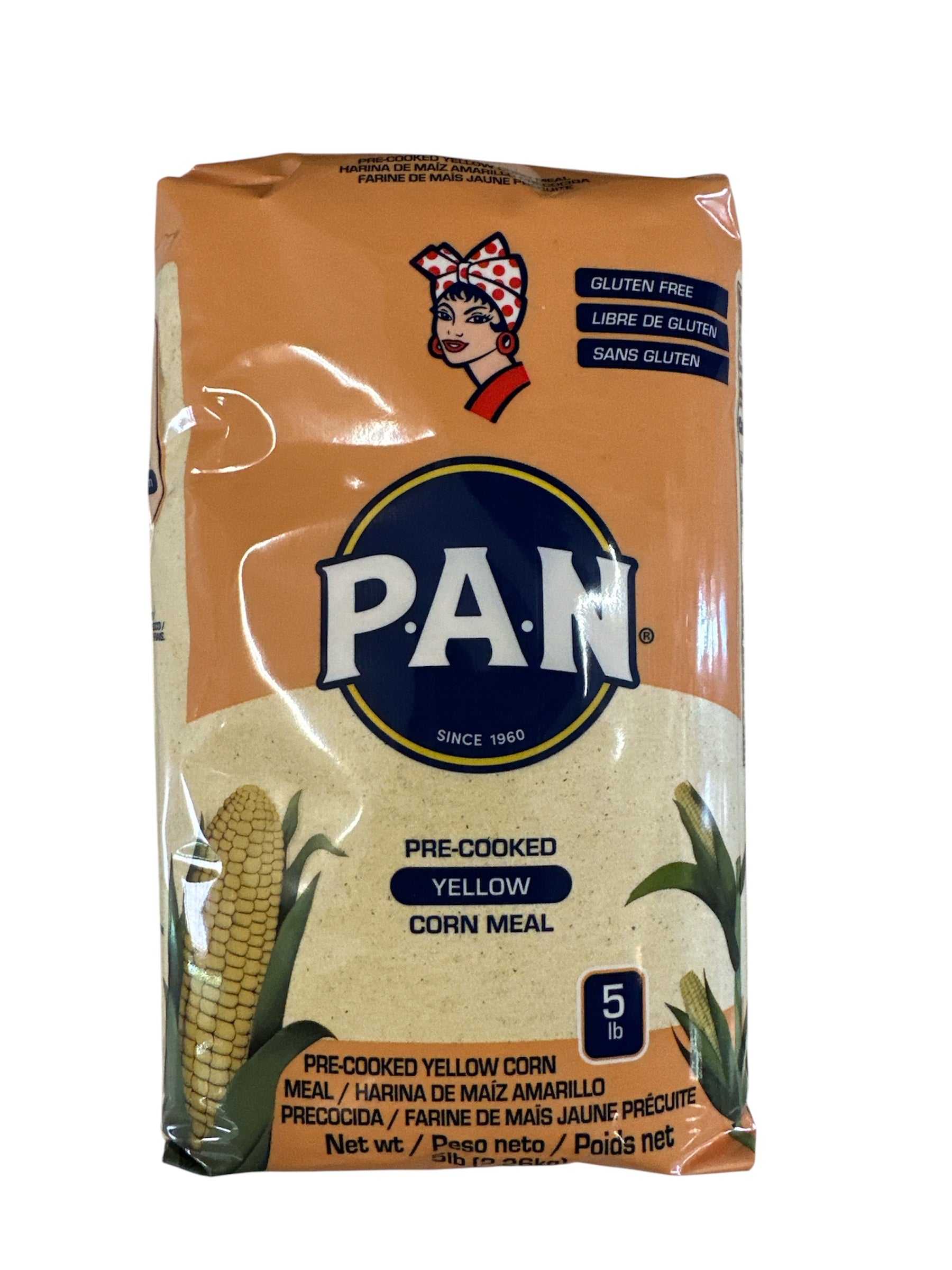 PAN - Yellow corn flour, 5 lb
