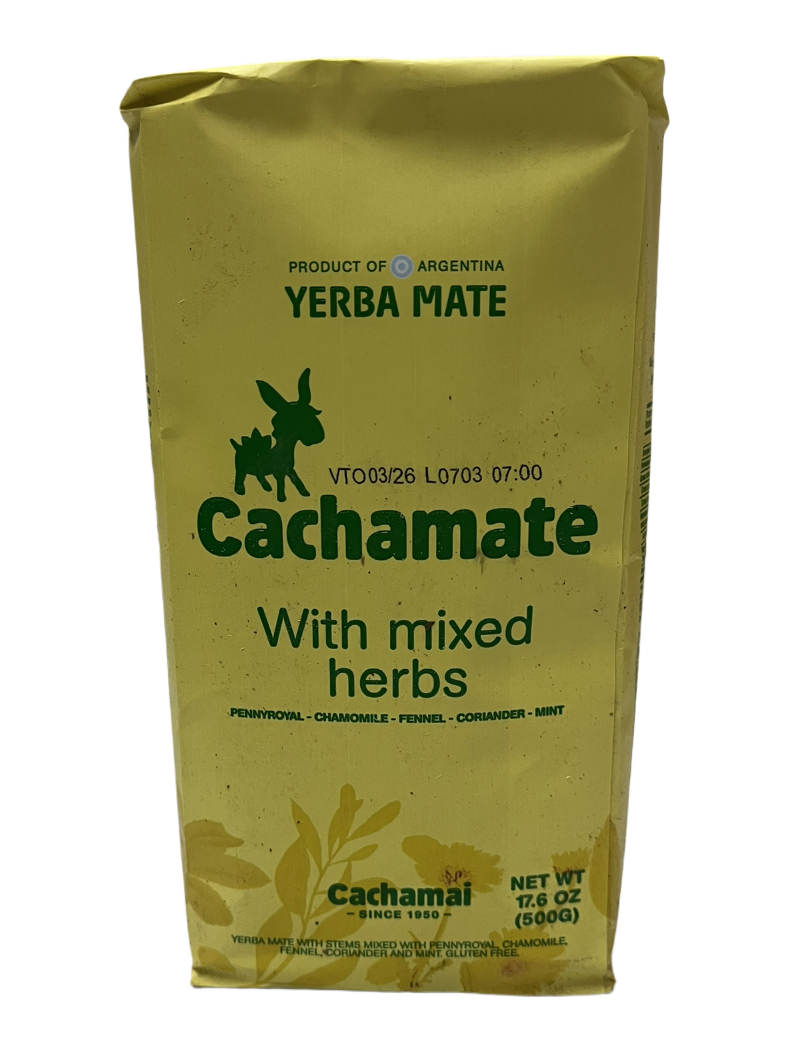 Cachamate - Yerba Mate Yellow, 500 grs, Single Pack